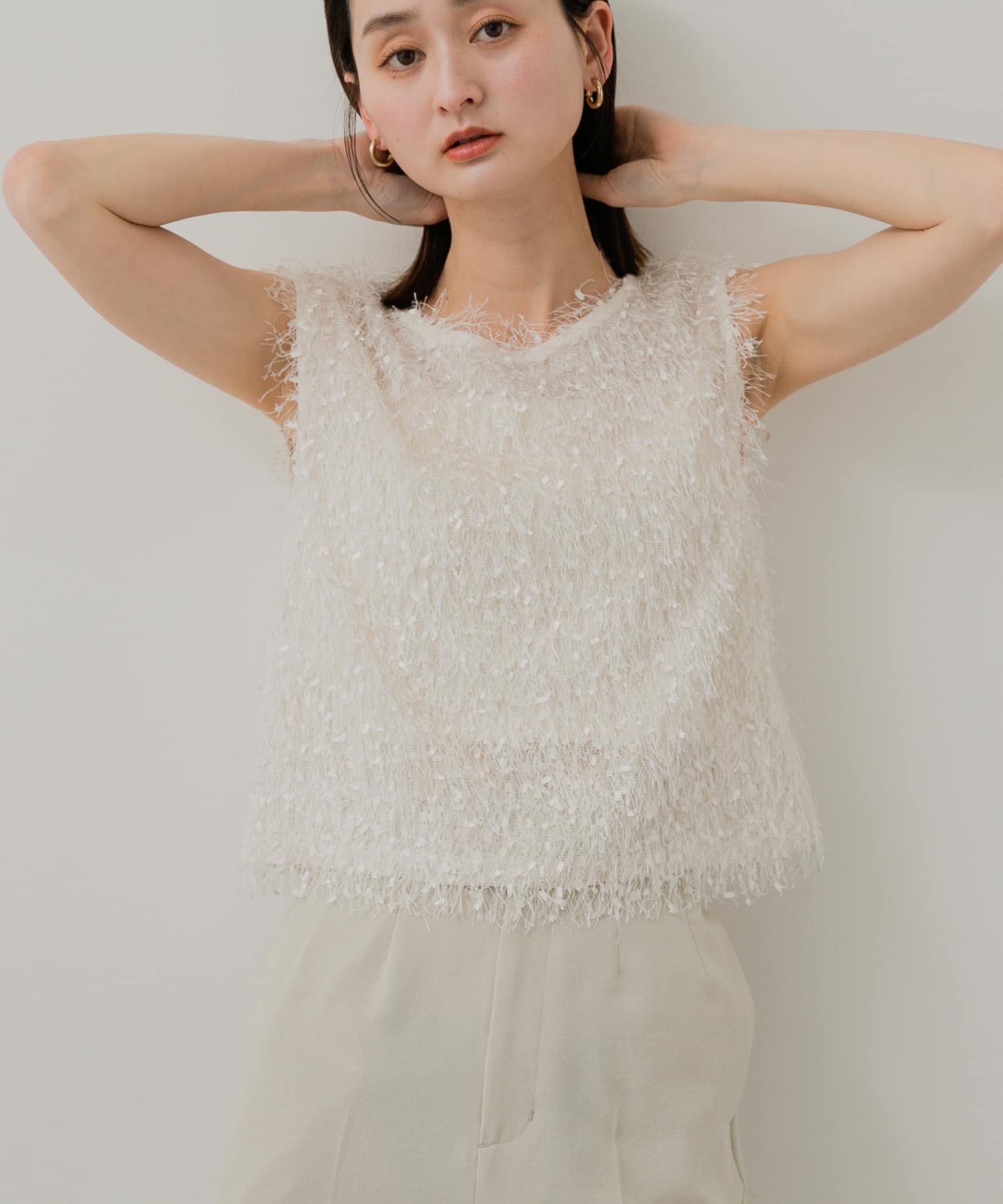 身長：169cm サイズ：one