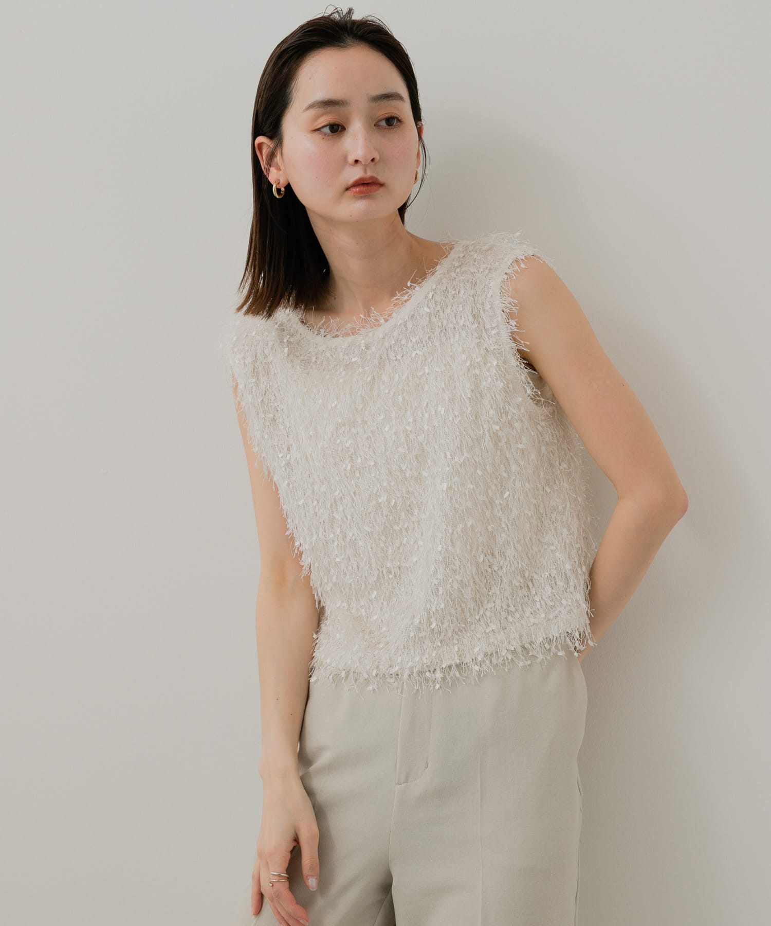 身長：169cm サイズ：one