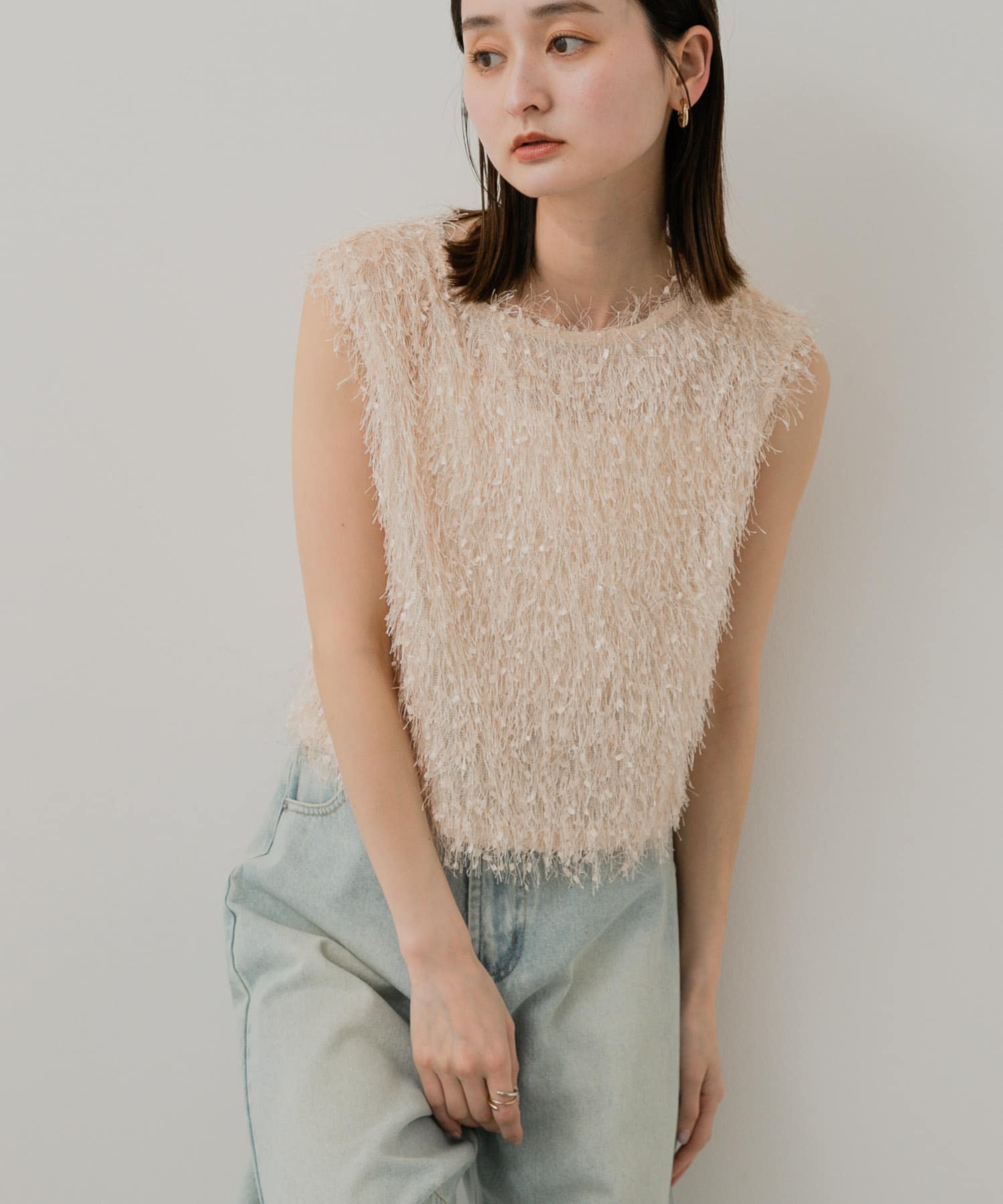 身長：169cm サイズ：one