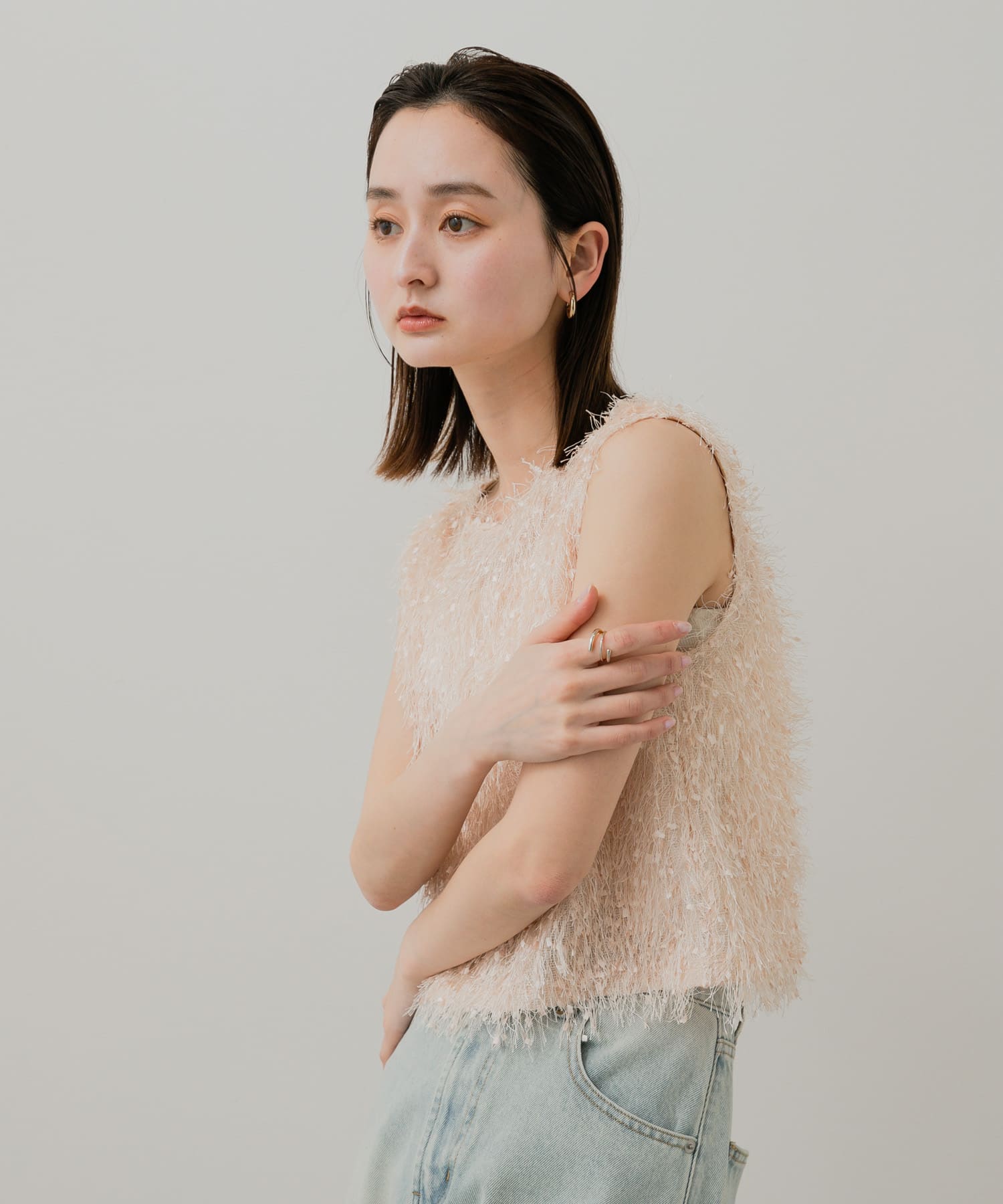 身長：169cm サイズ：one