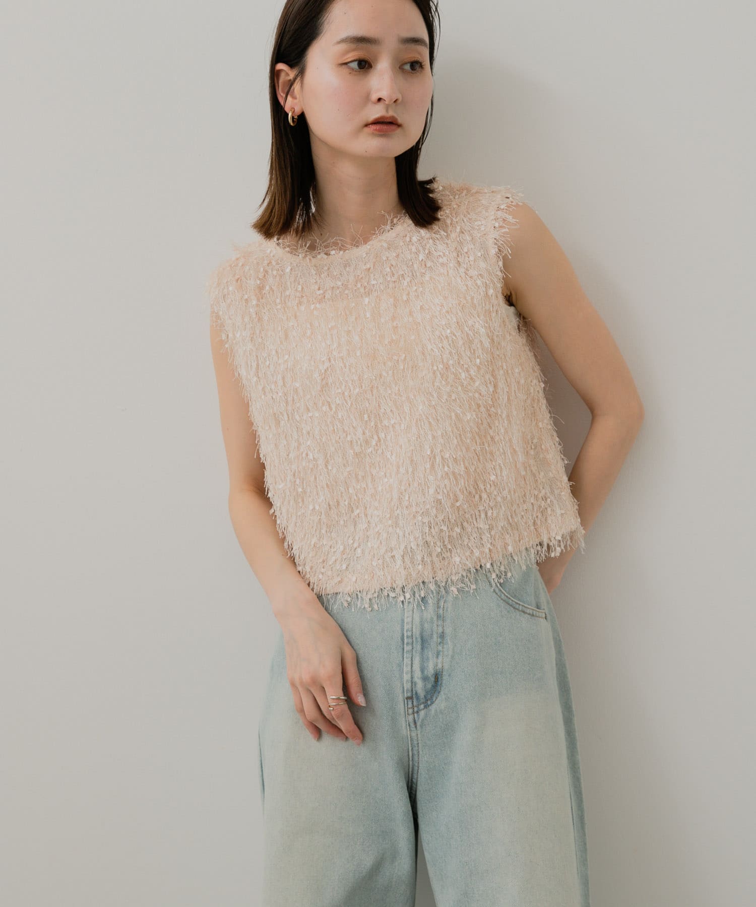 身長：169cm サイズ：one