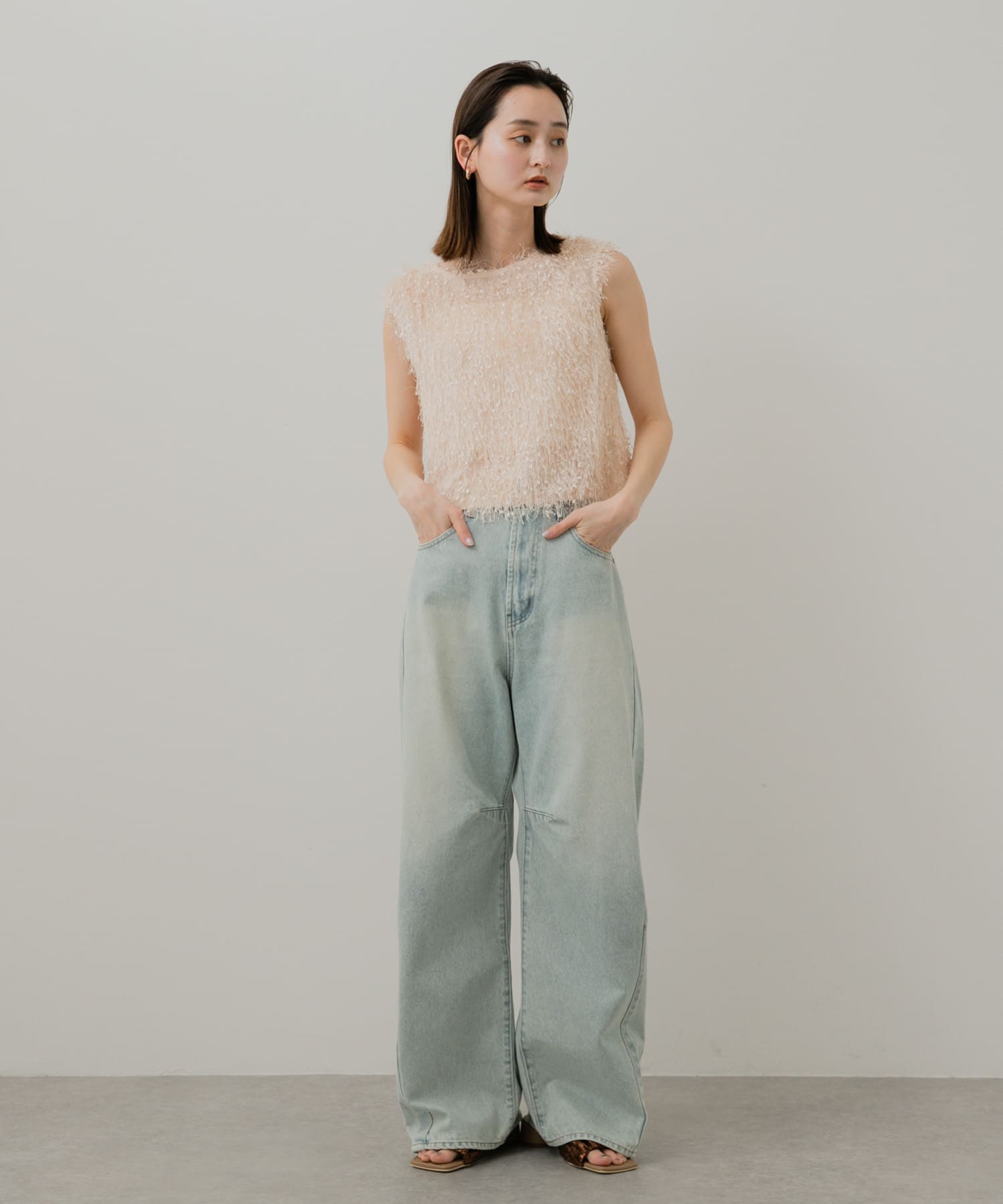 身長：169cm サイズ：one