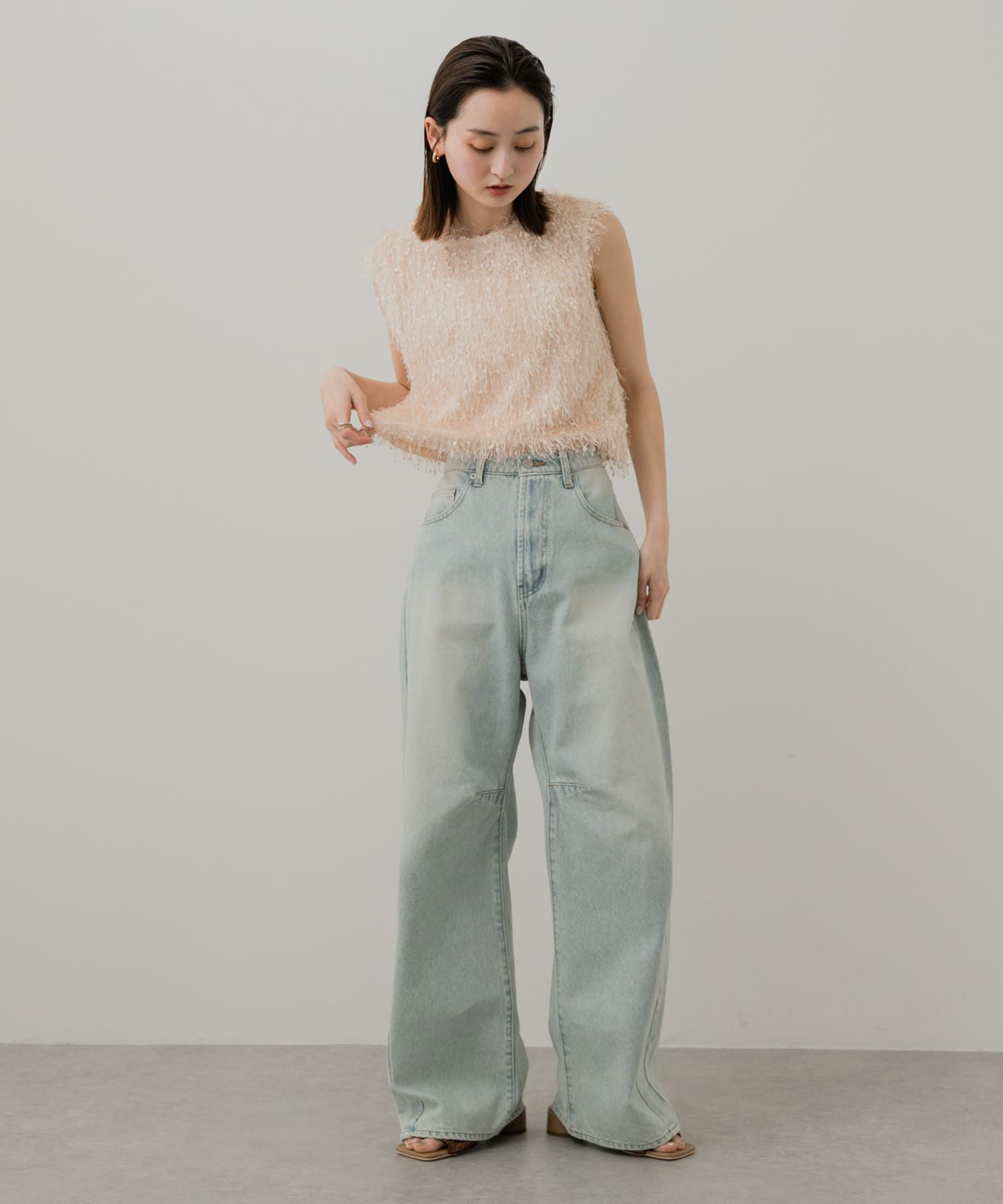 身長：169cm サイズ：one