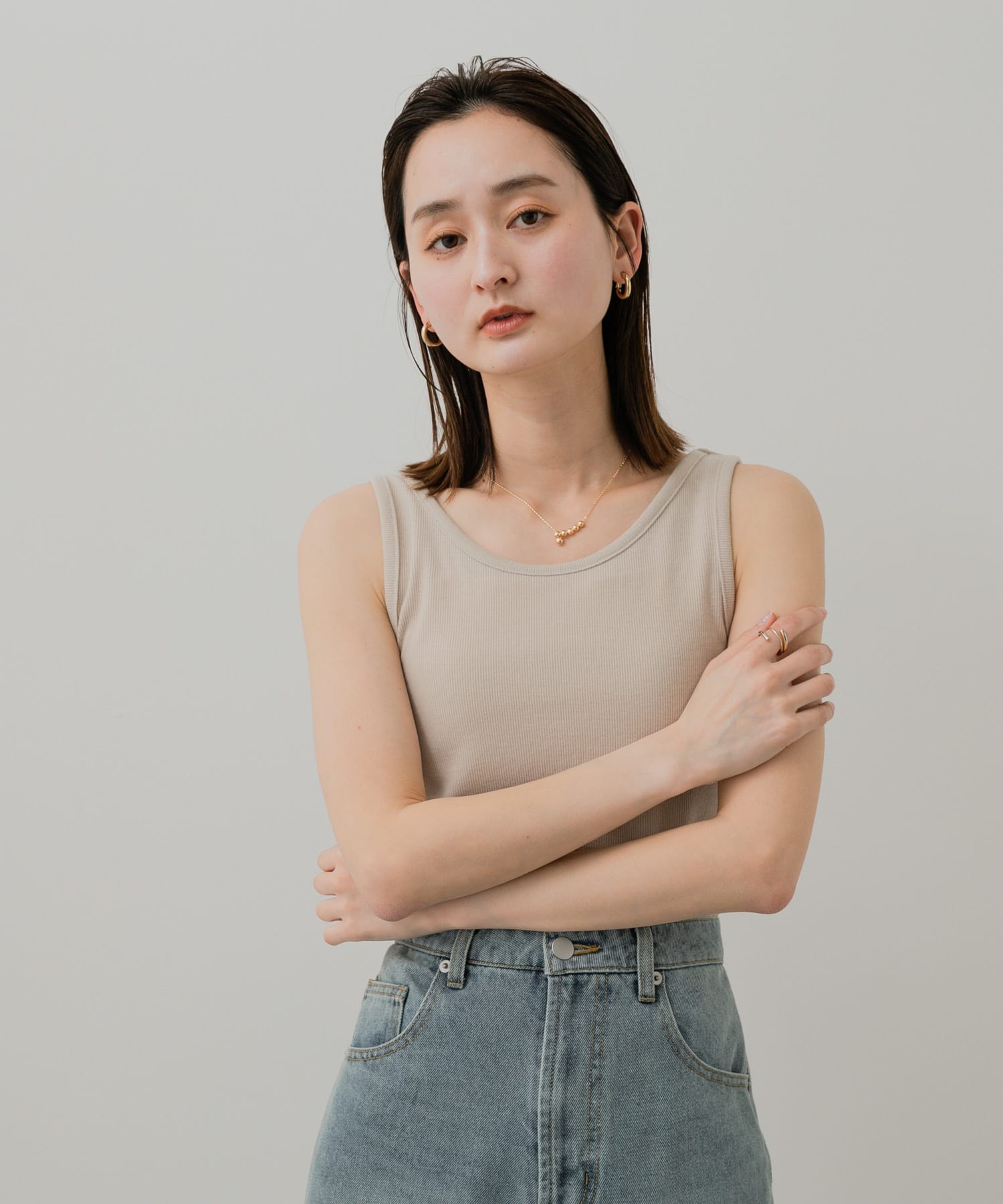 身長：169cm サイズ：one