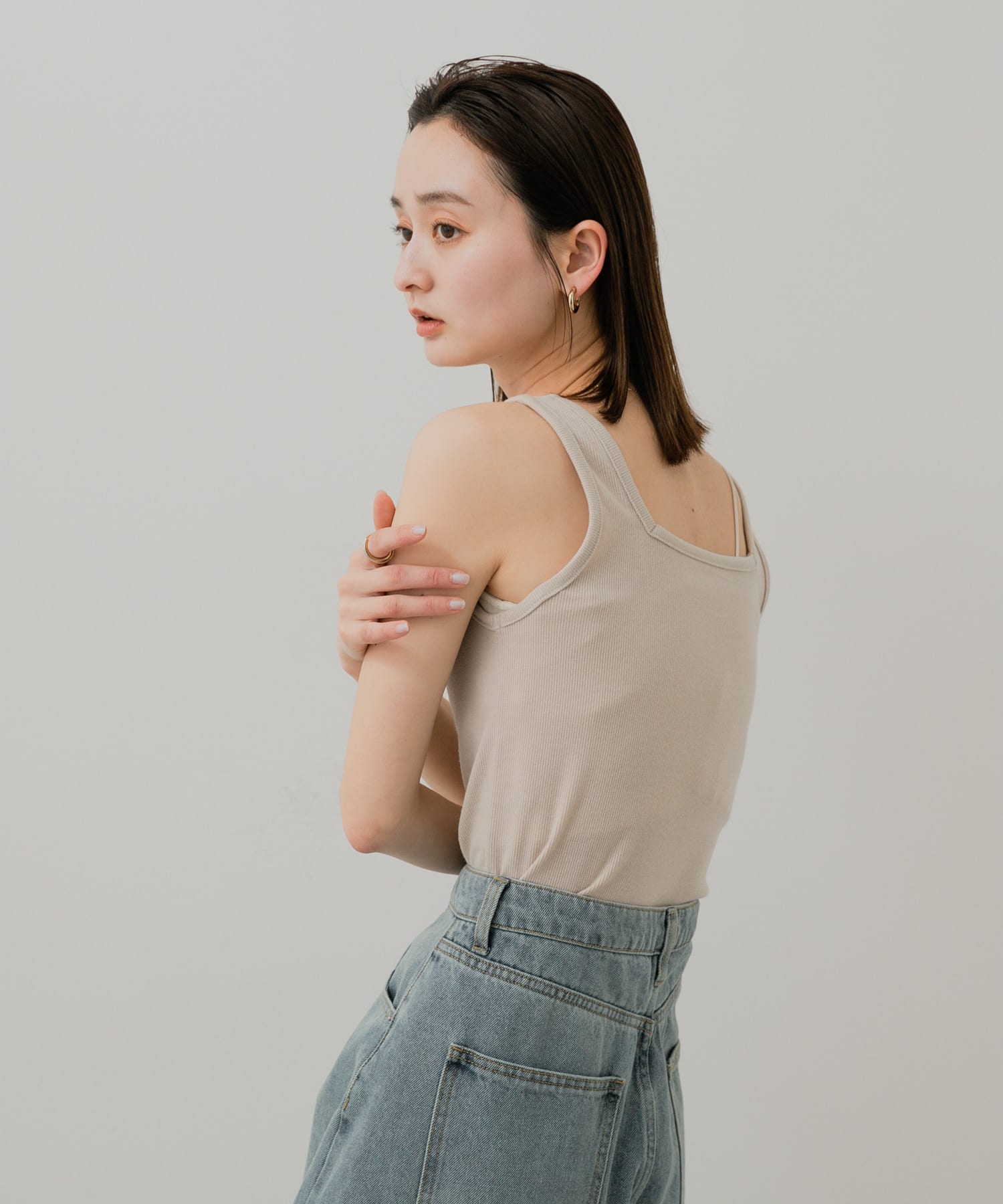 身長：169cm サイズ：one