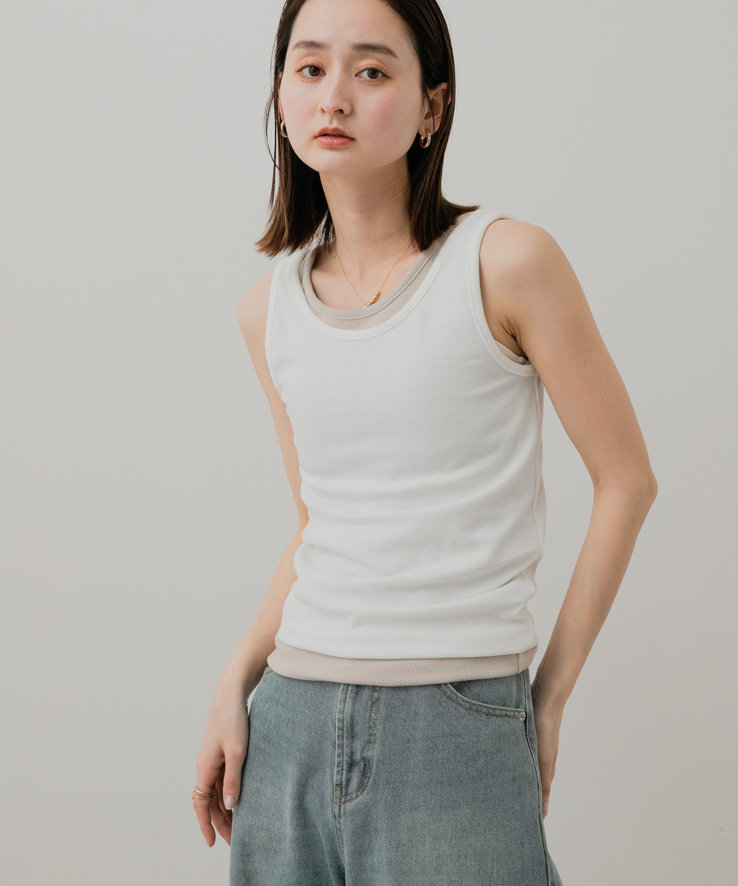 身長：169cm サイズ：one