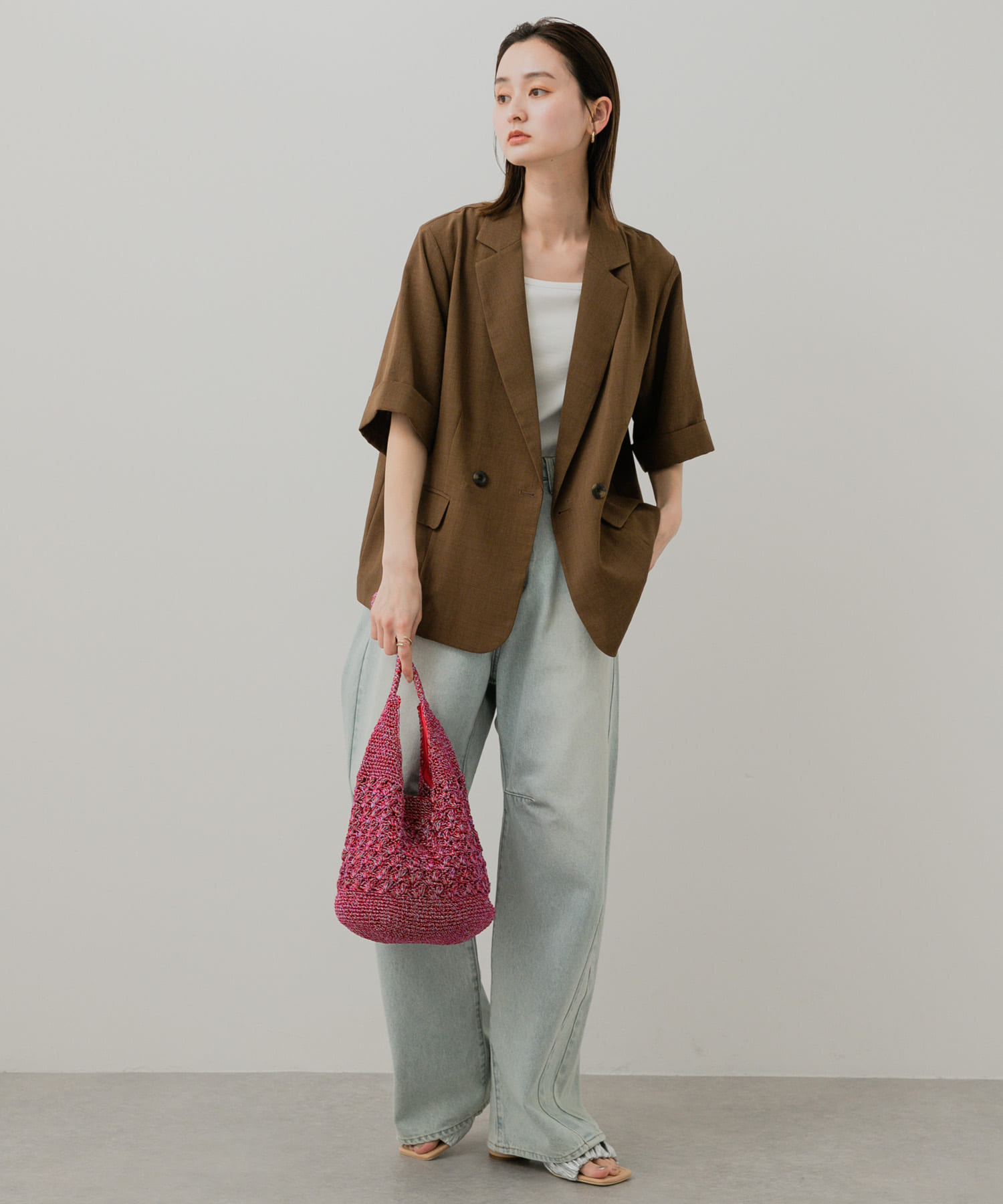 身長：169cm サイズ：one