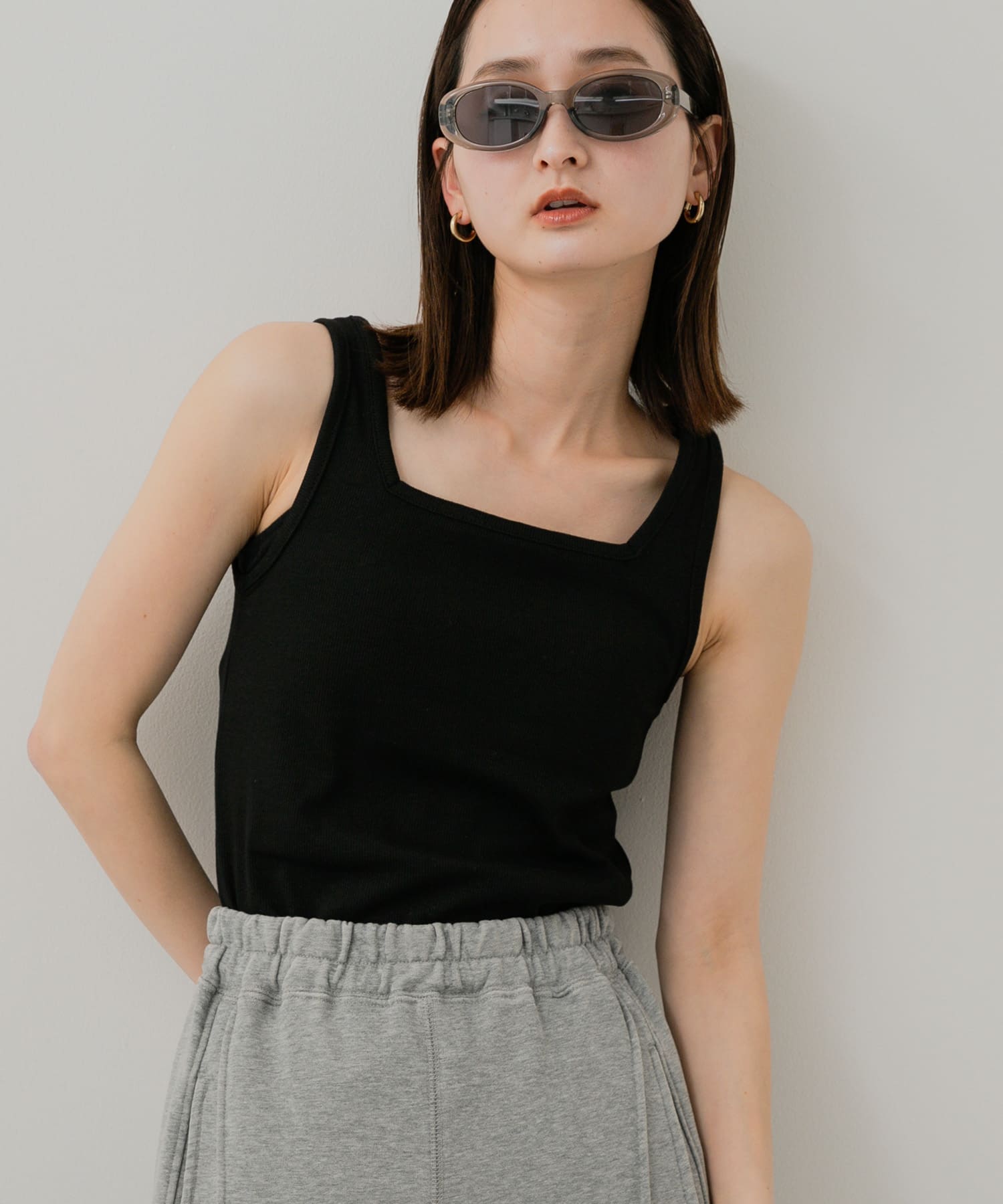 身長：169cm サイズ：one