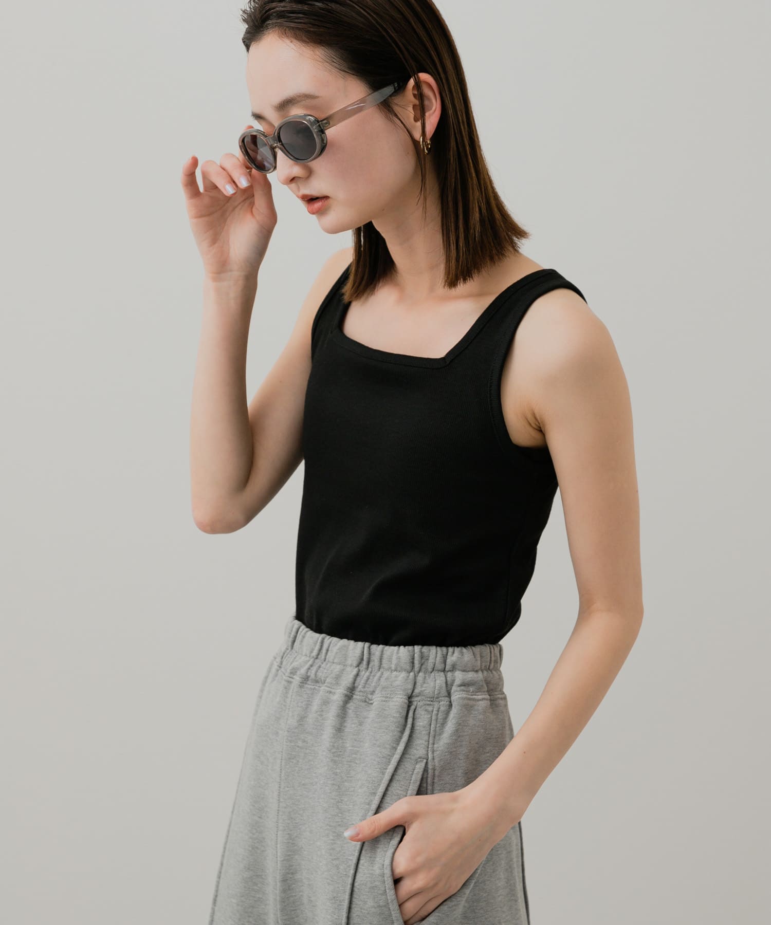 身長：169cm サイズ：one