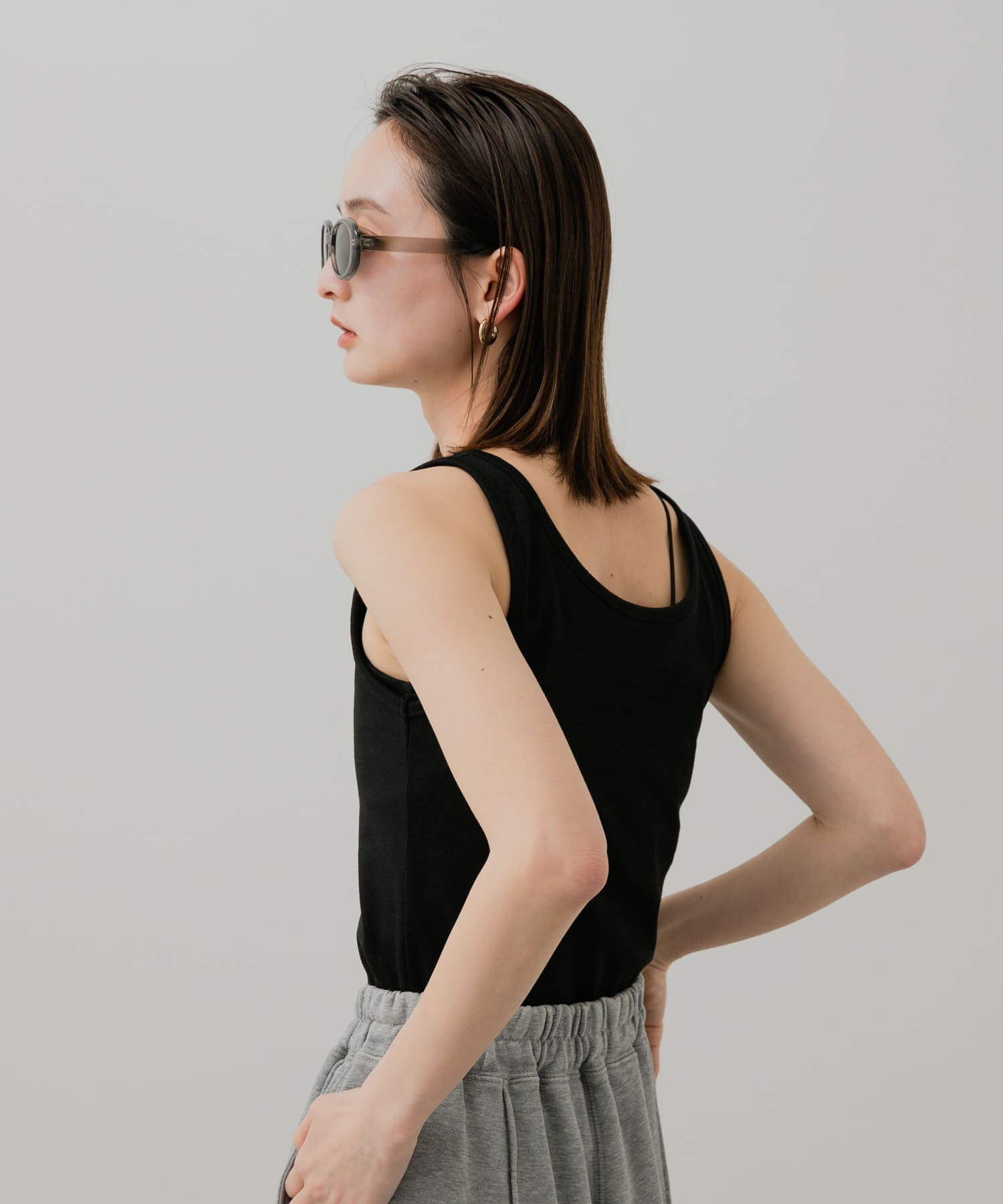 身長：169cm サイズ：one