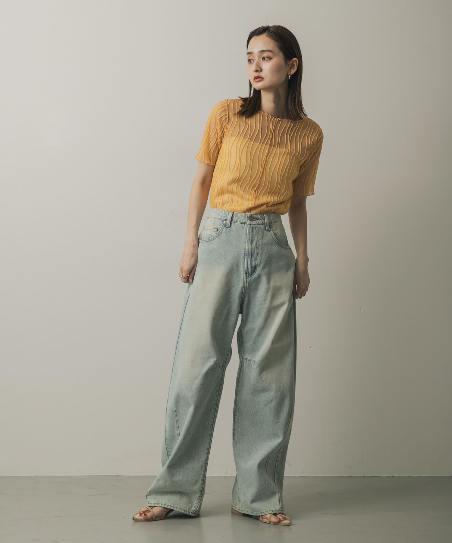 身長：169cm サイズ：one