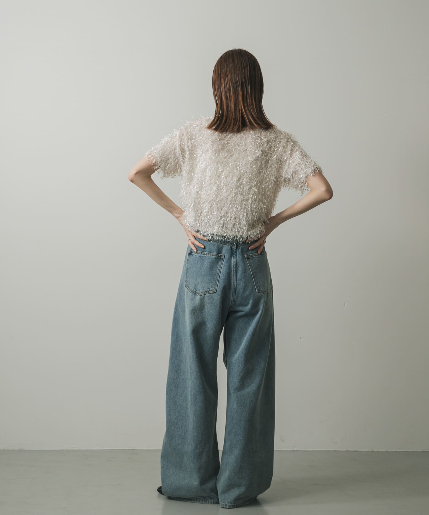 身長：169cm サイズ：one