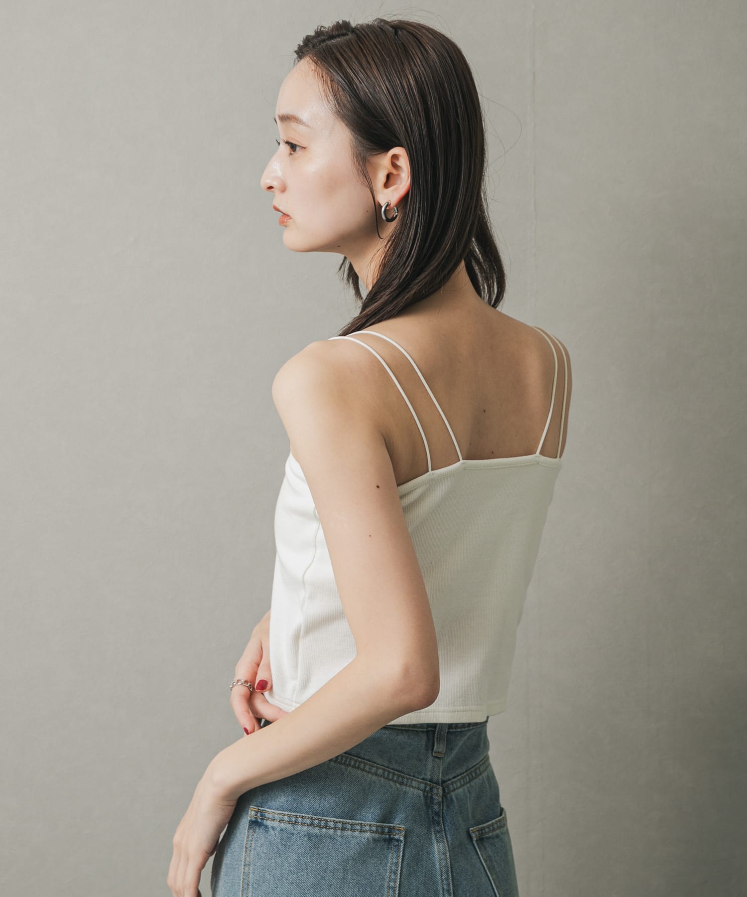 身長：169cm サイズ：one