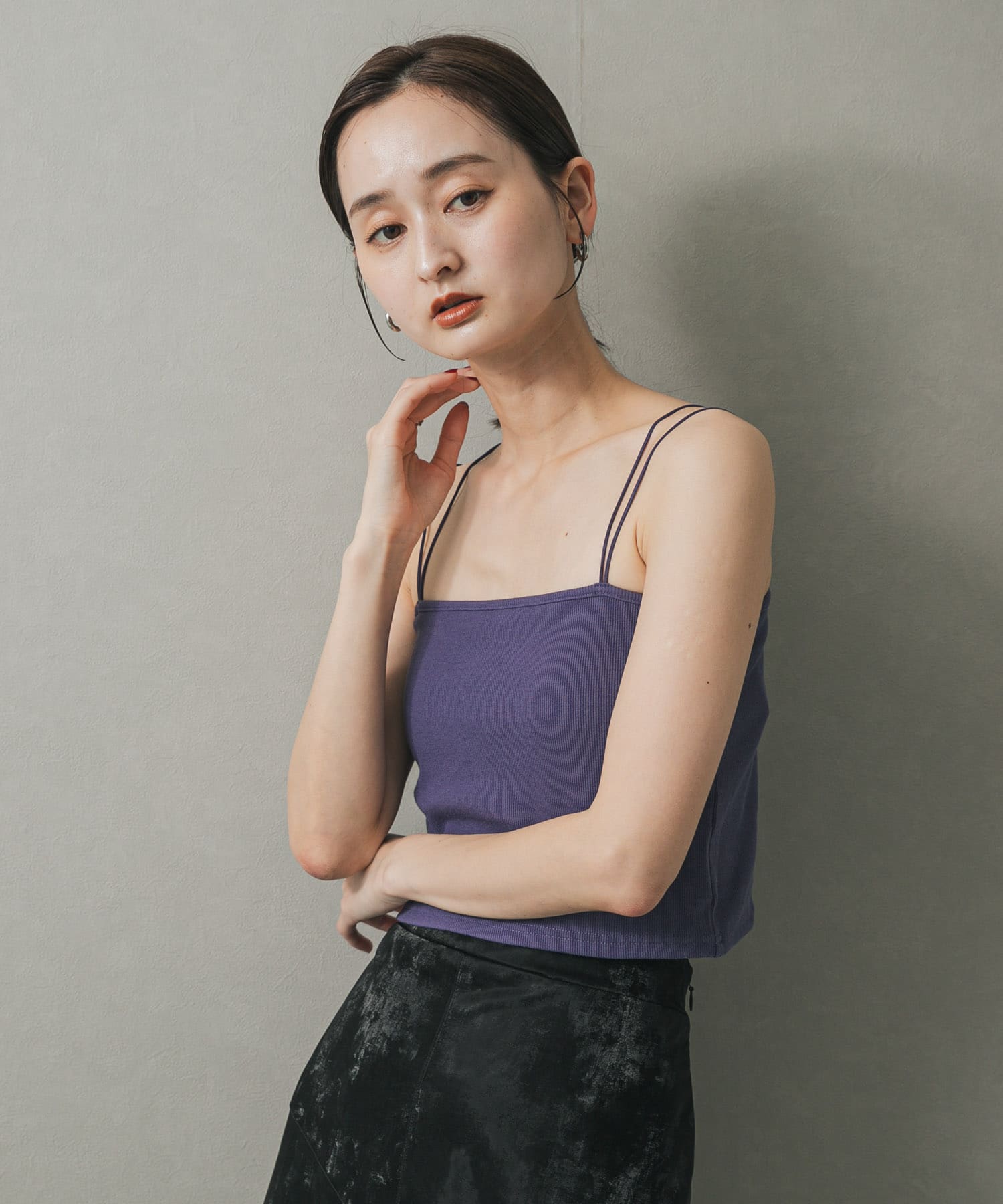 クロップドカップツキキャミソール(one WHITE): トップス｜URBAN