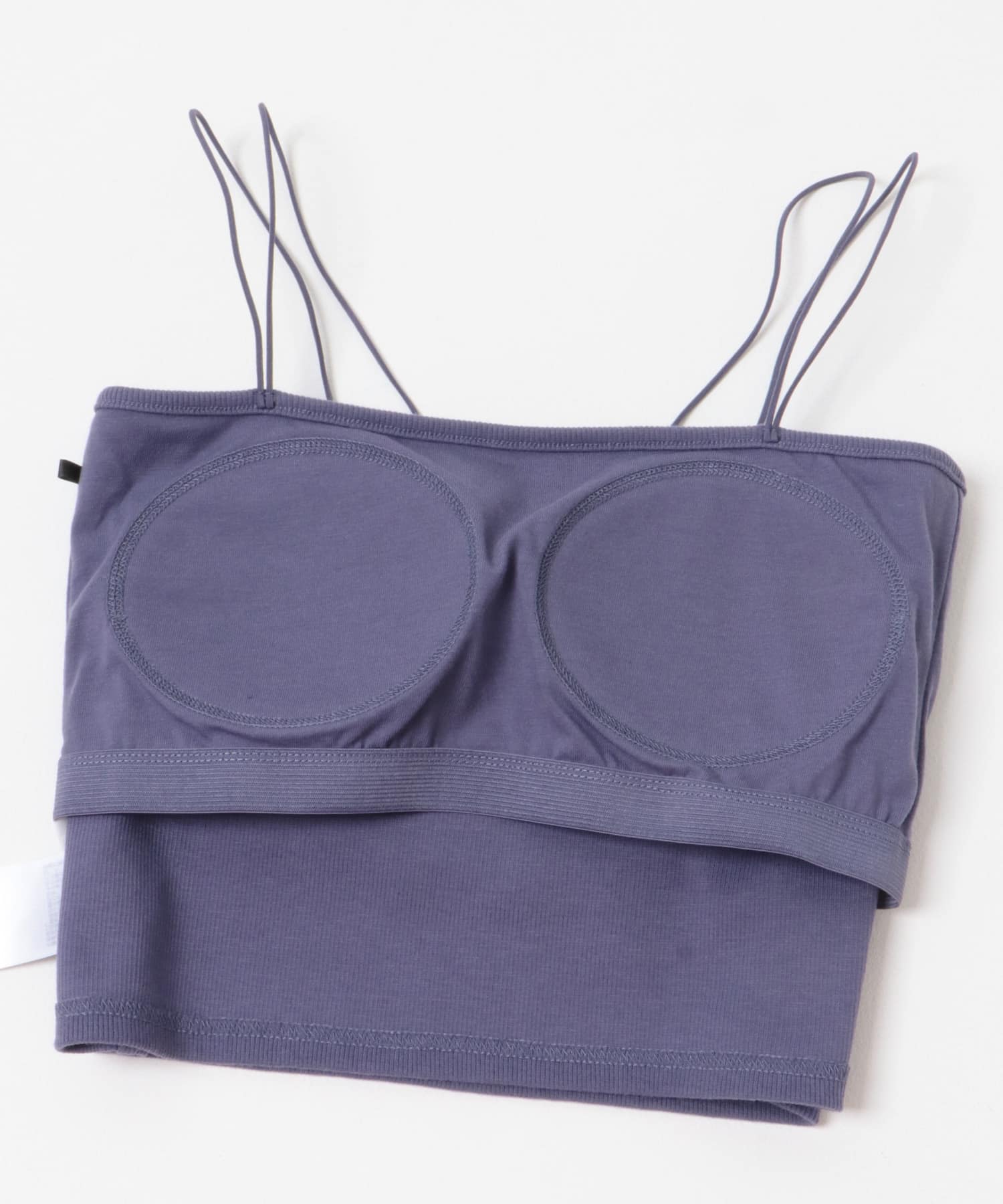 クロップドカップツキキャミソール PURPLE one