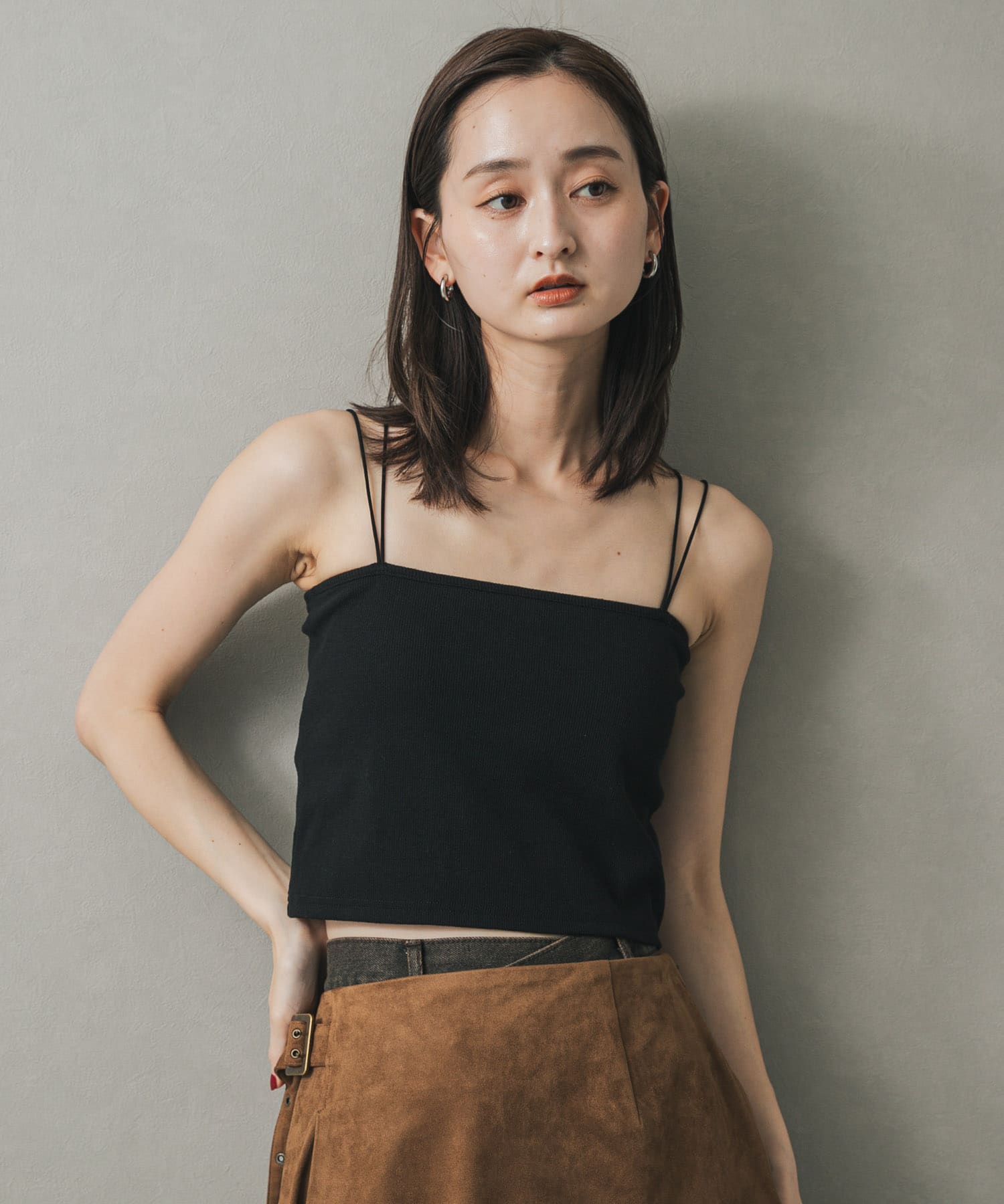 身長：169cm サイズ：one