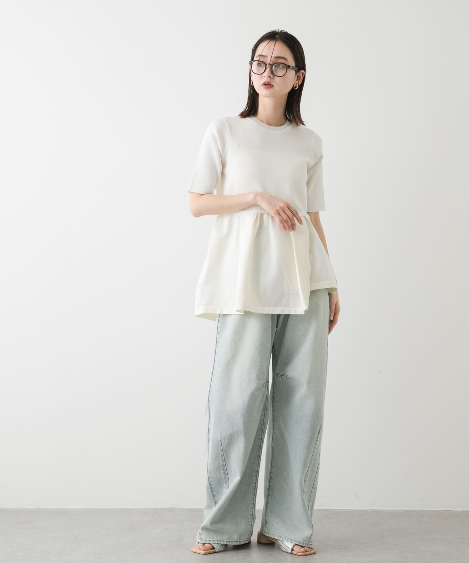 身長：169cm サイズ：one
