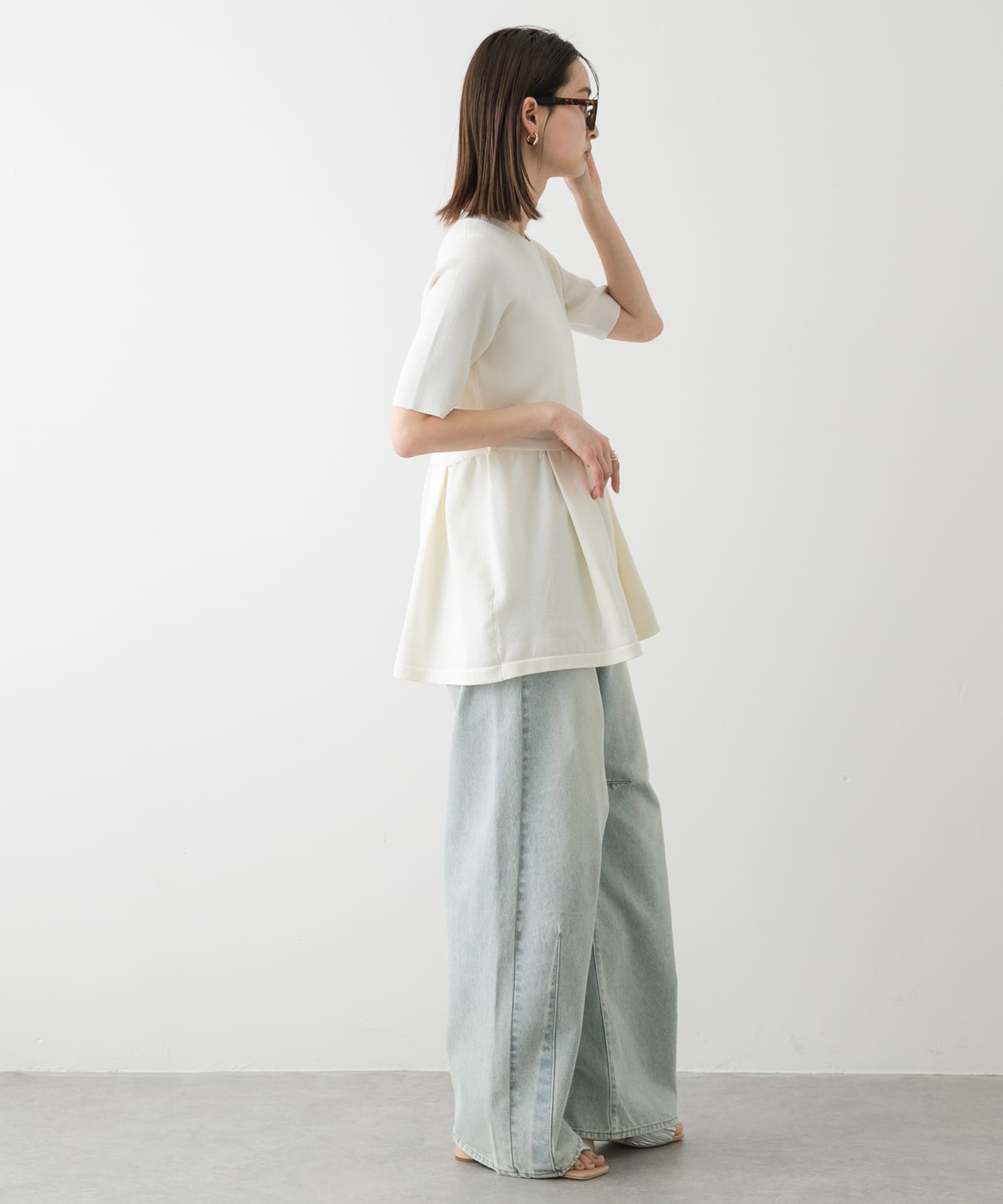 身長：169cm サイズ：one