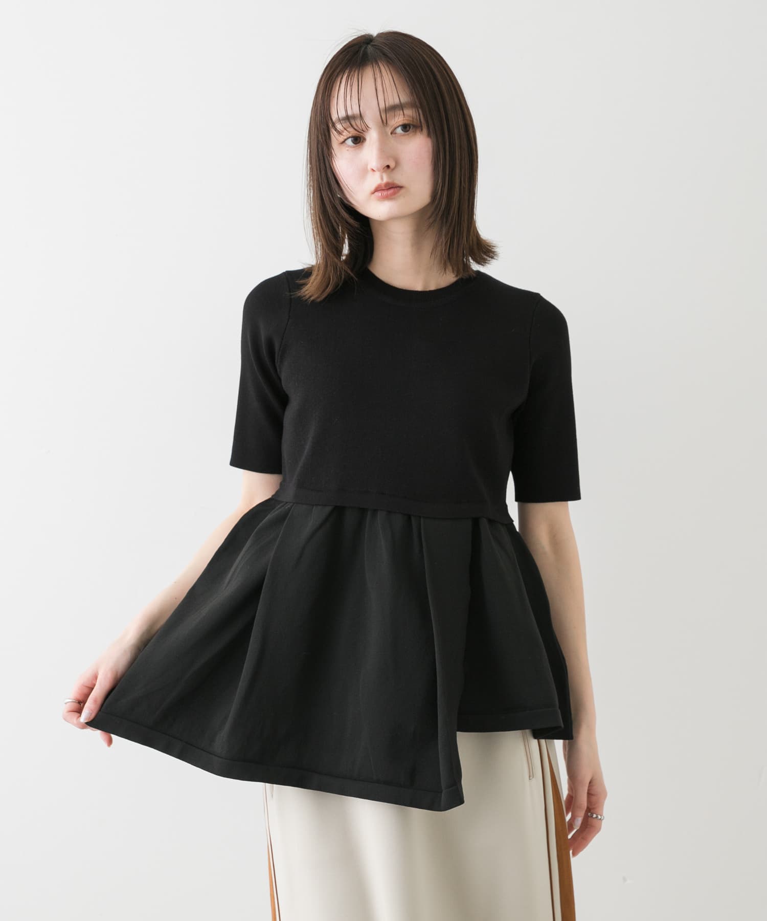 身長：169cm サイズ：one