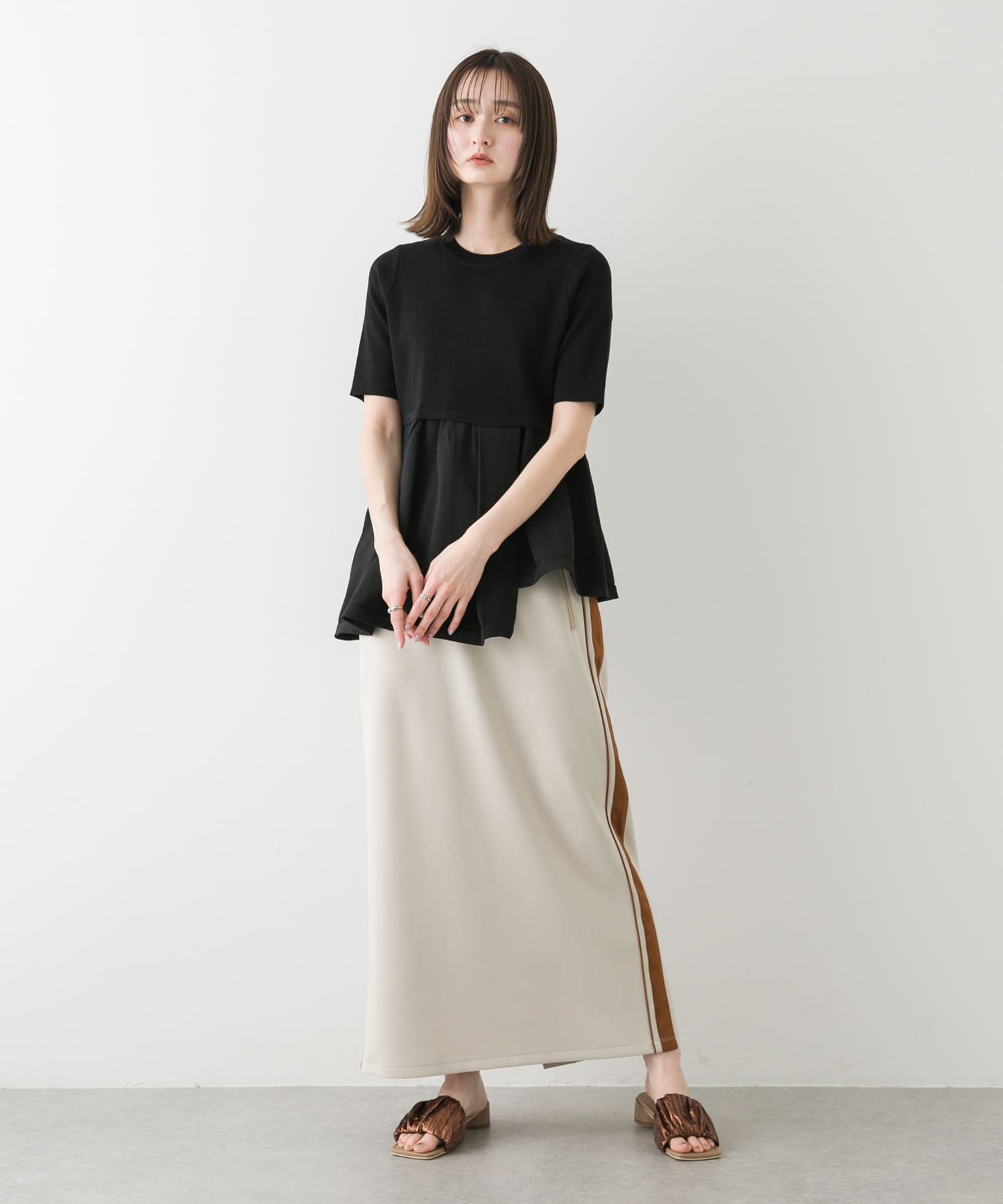 身長：169cm サイズ：one