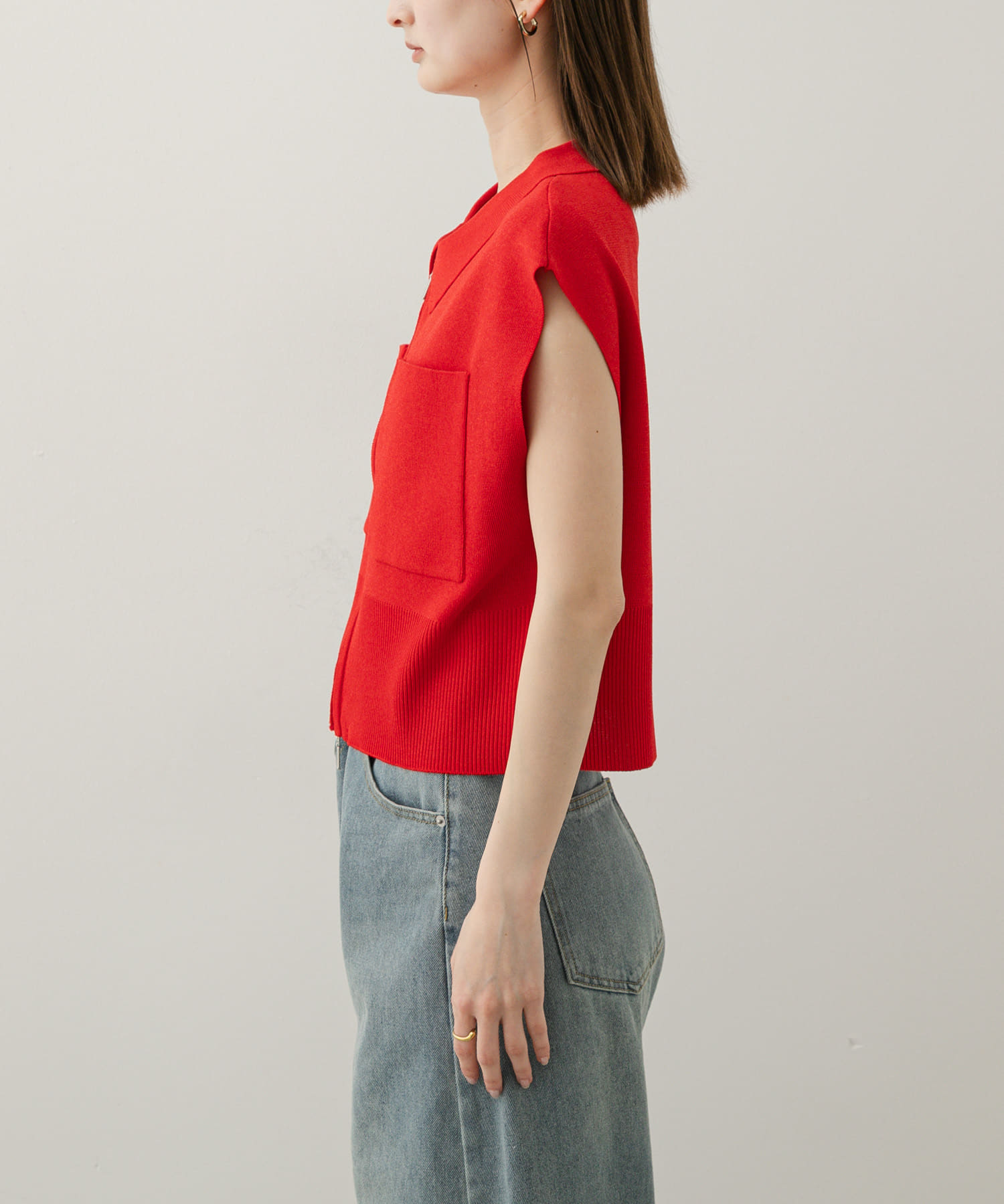 身長：169cm サイズ：one