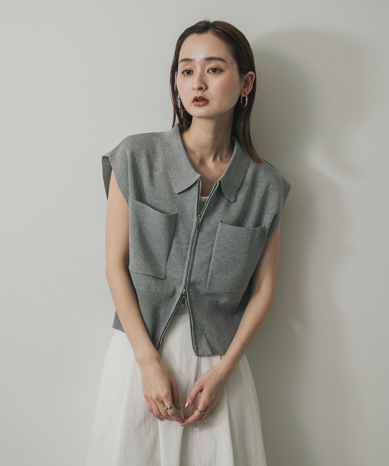 身長：169cm サイズ：one