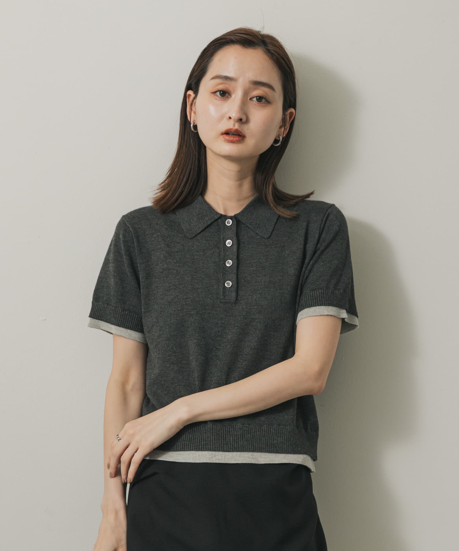 身長：169cm サイズ：one