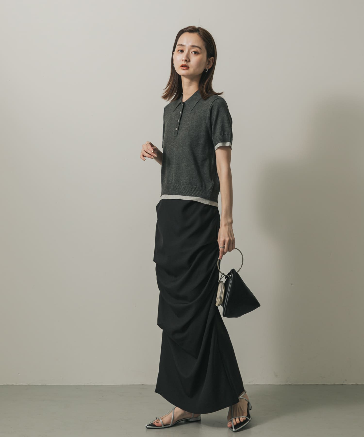 身長：169cm サイズ：one