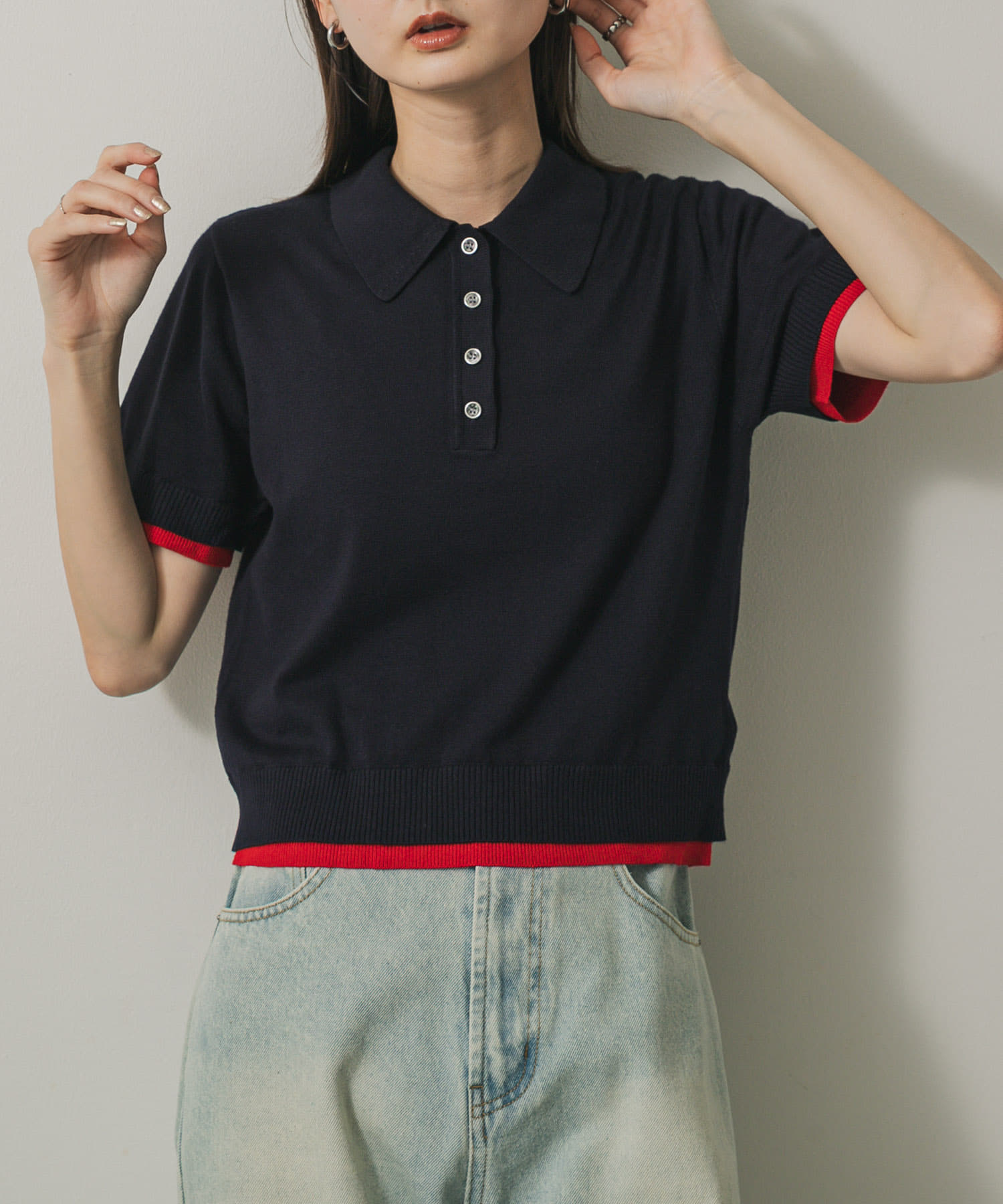 身長：169cm サイズ：one