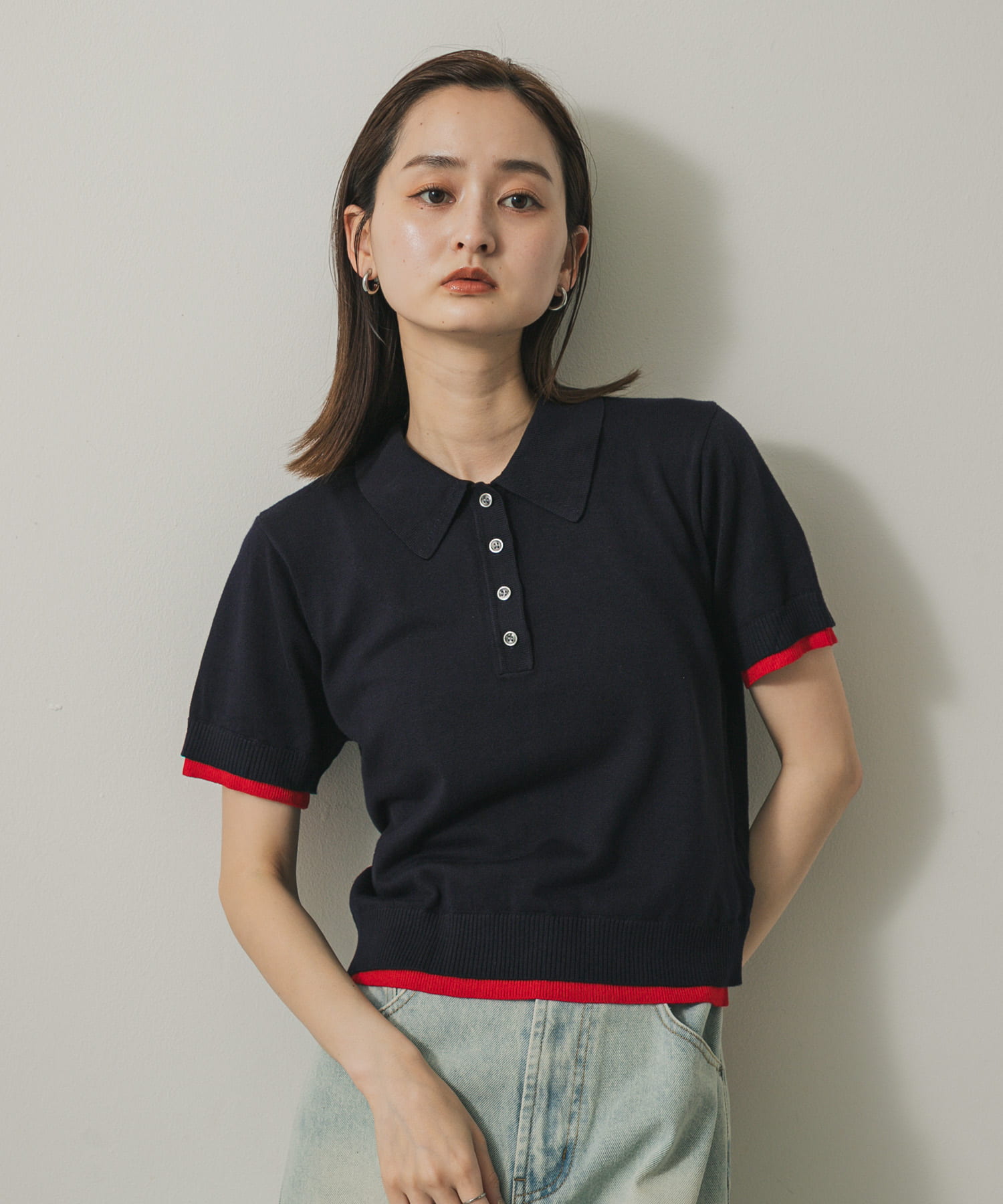 身長：169cm サイズ：one
