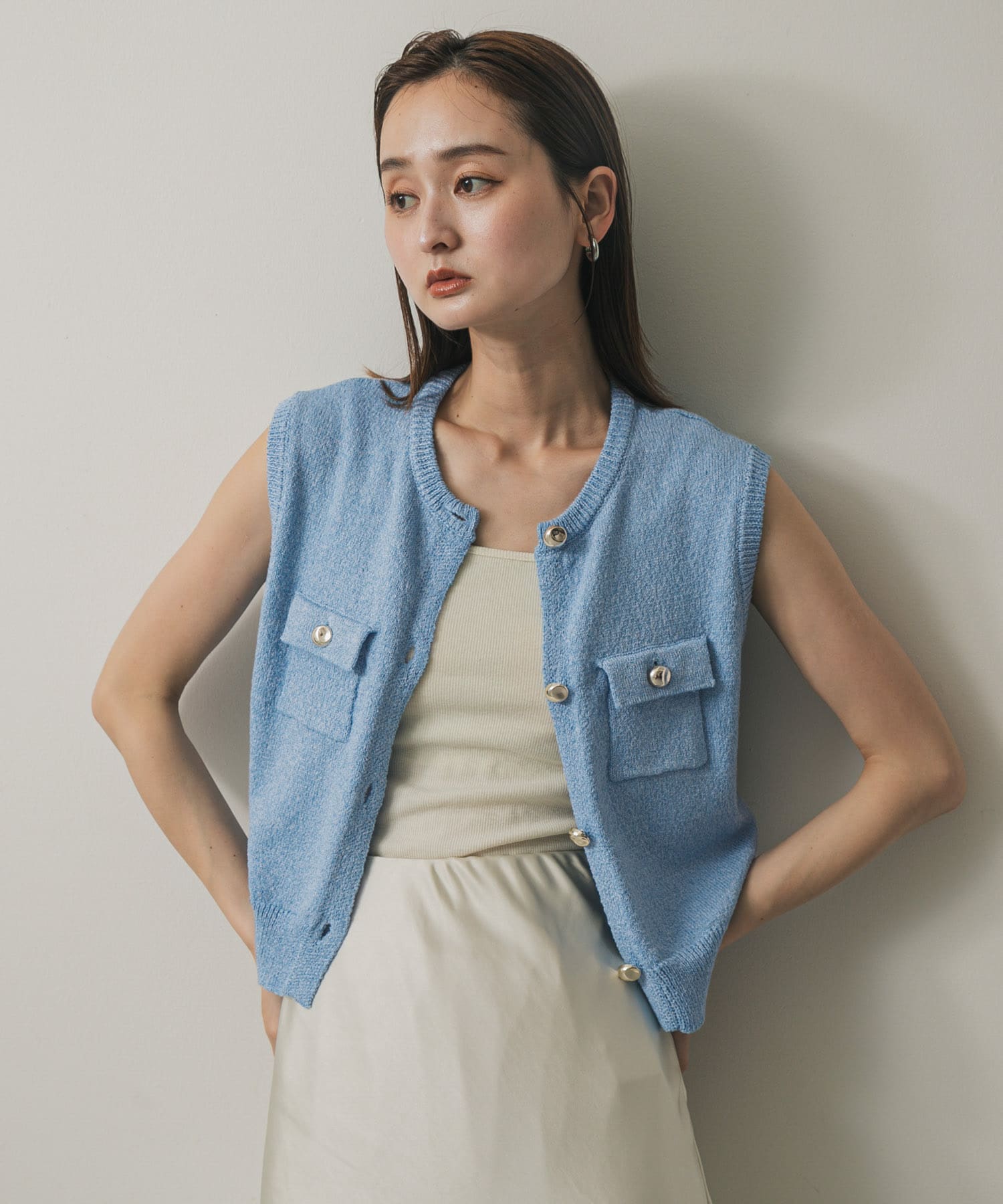 身長：169cm サイズ：one