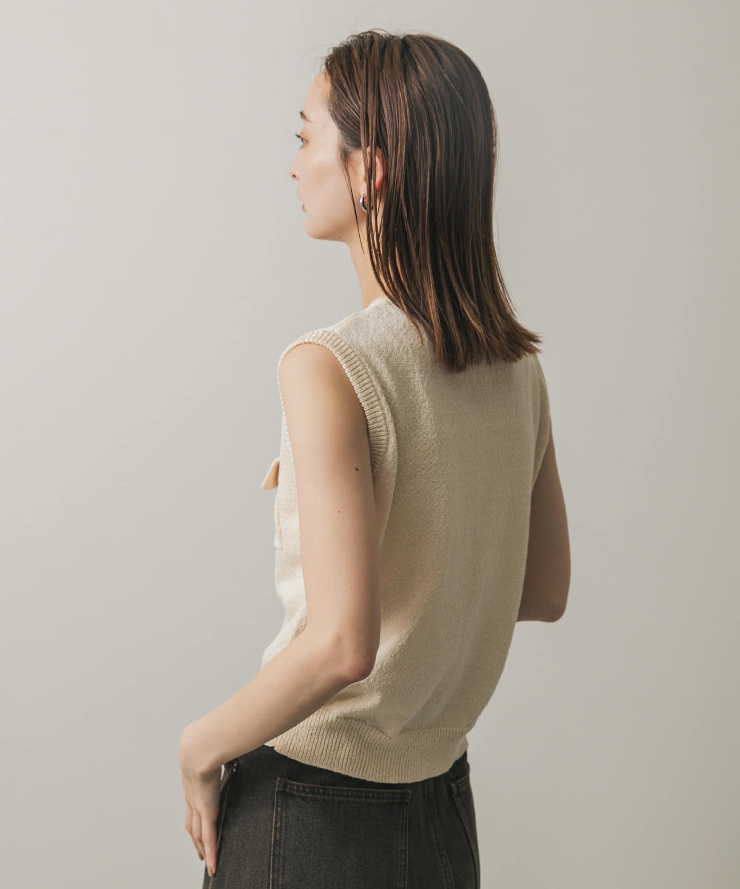 身長：169cm サイズ：one