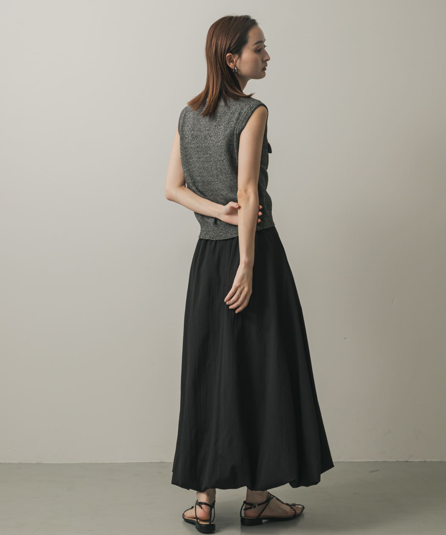 身長：169cm サイズ：one
