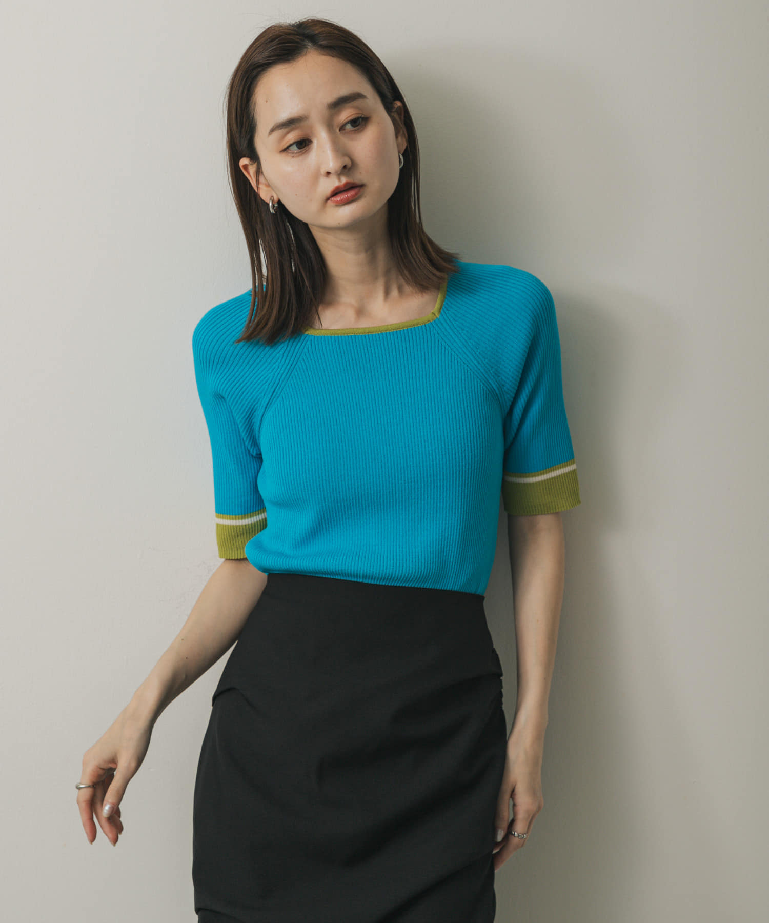身長：169cm サイズ：one