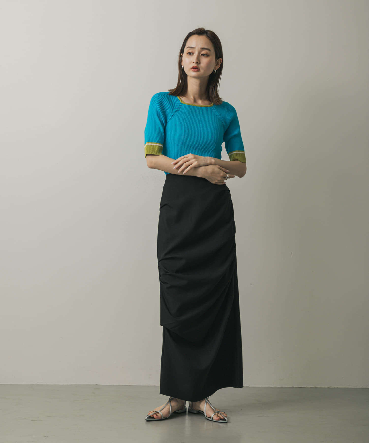 身長：169cm サイズ：one