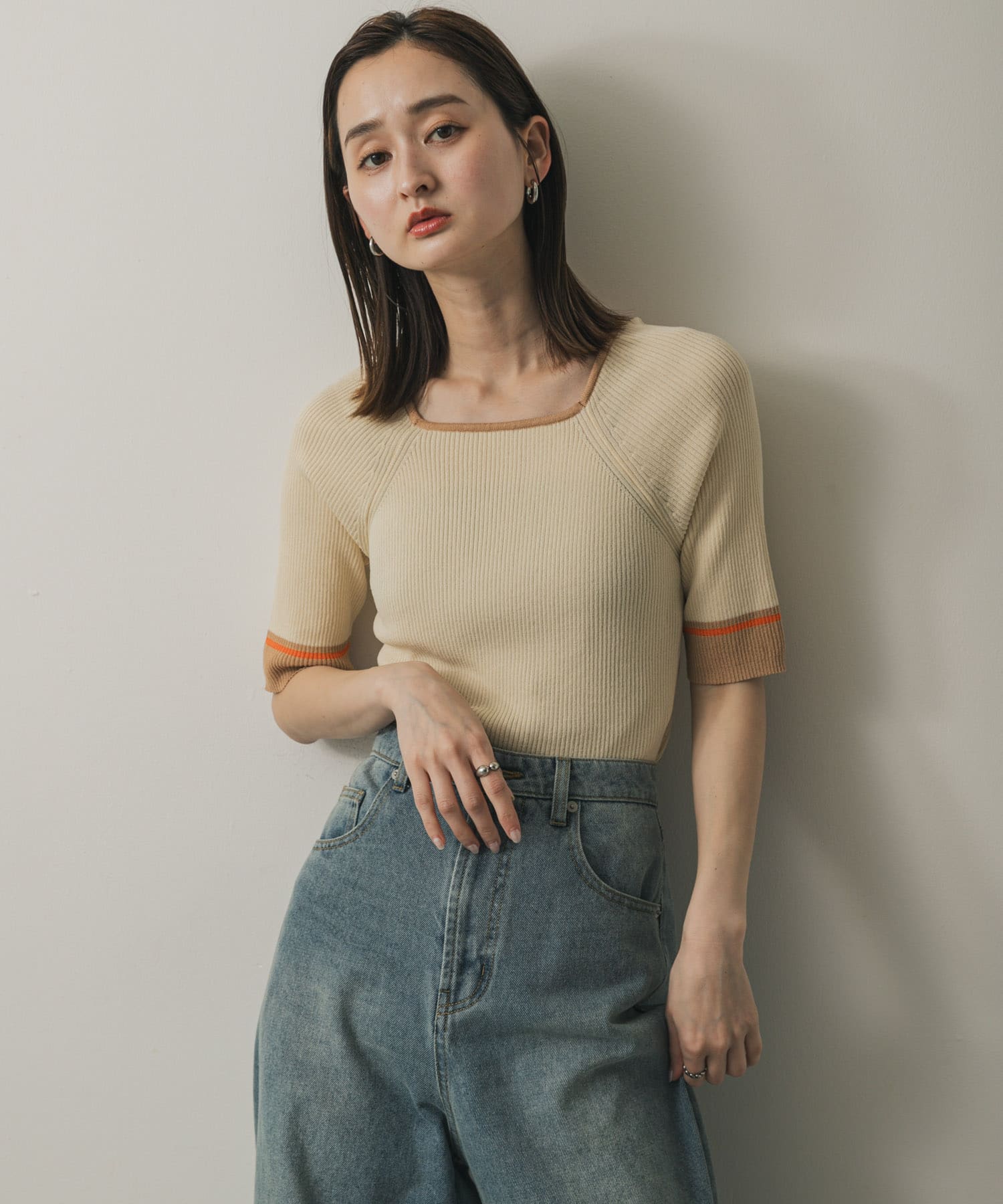 身長：169cm サイズ：one