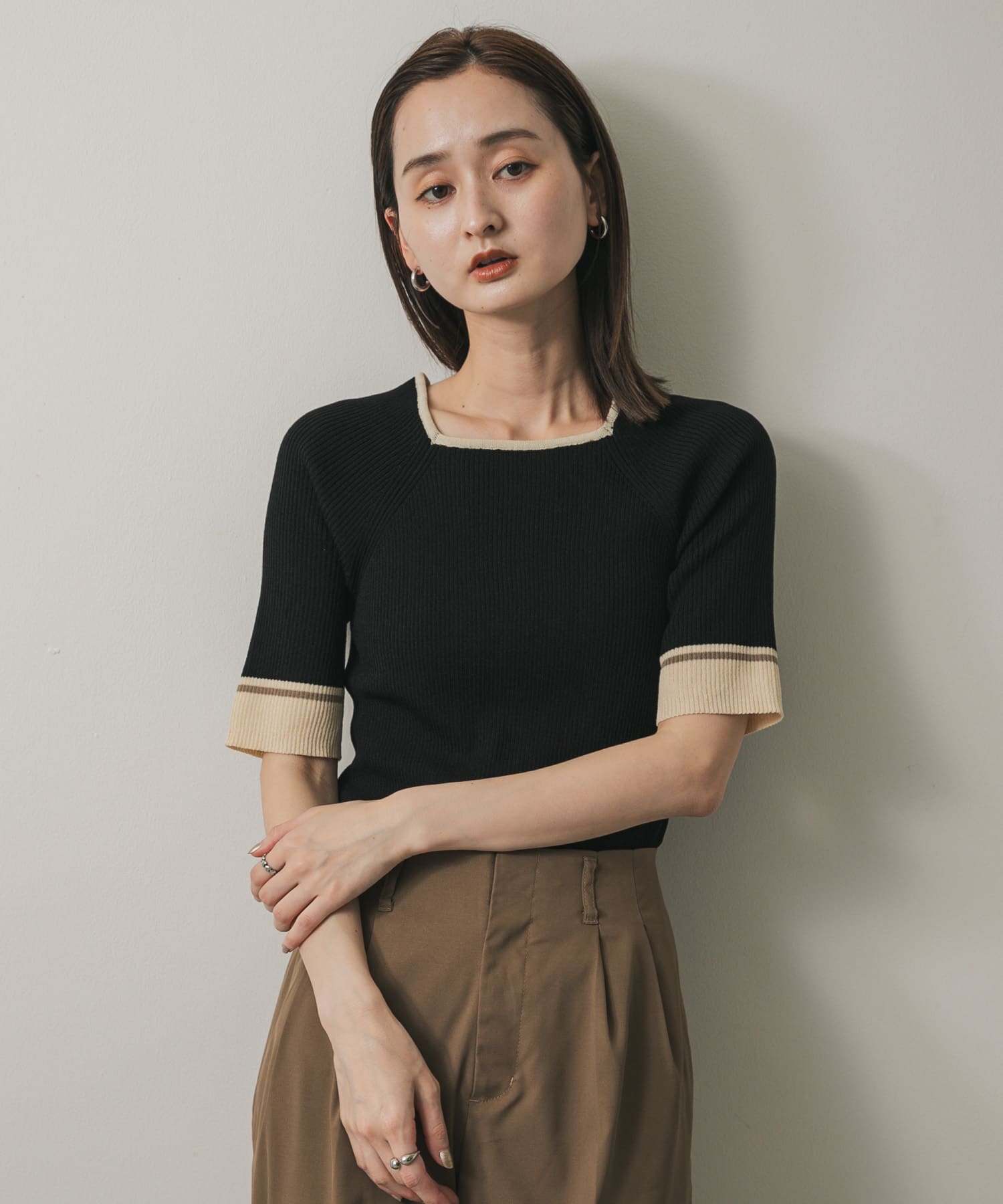 身長：169cm サイズ：one