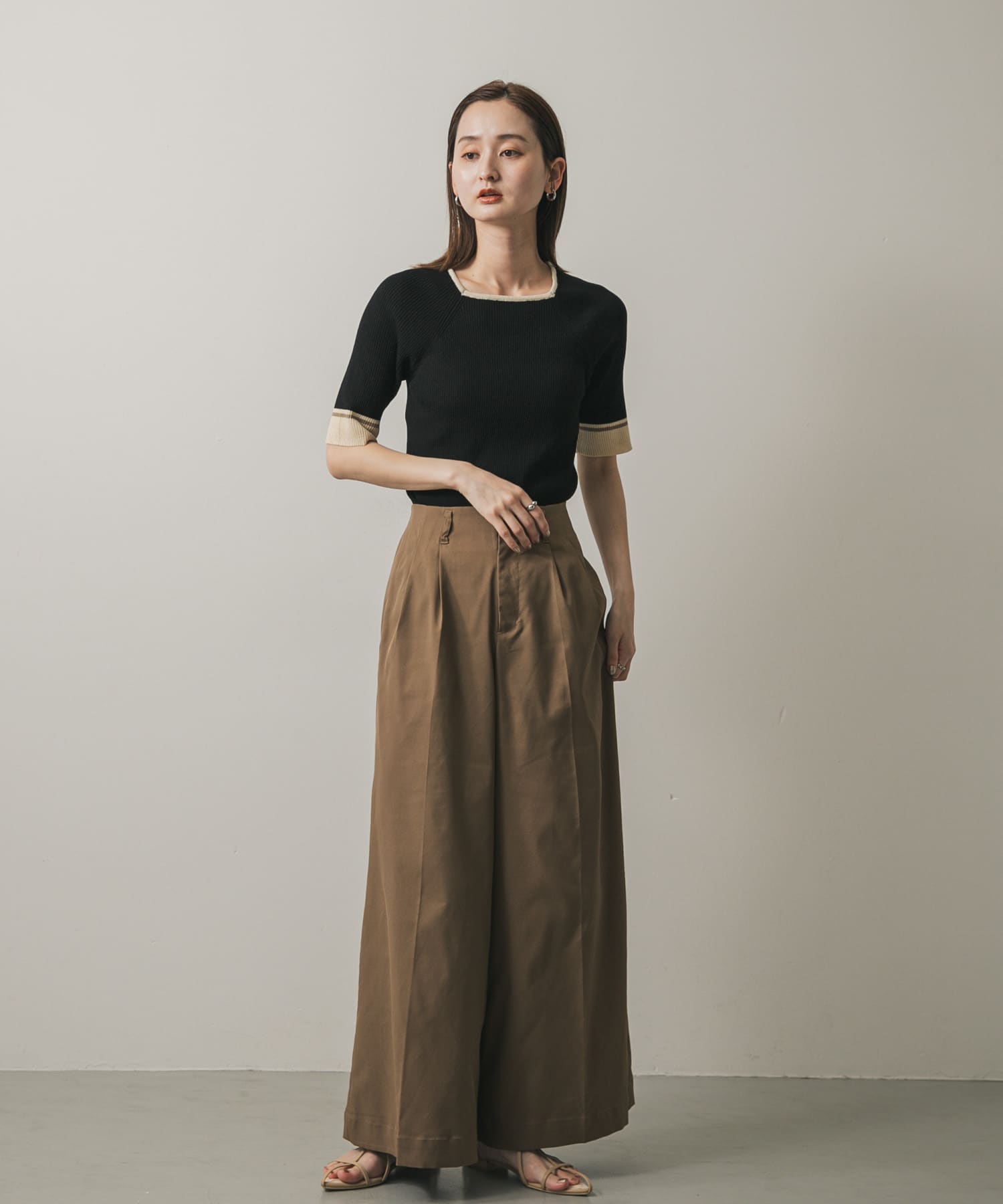 身長：169cm サイズ：one