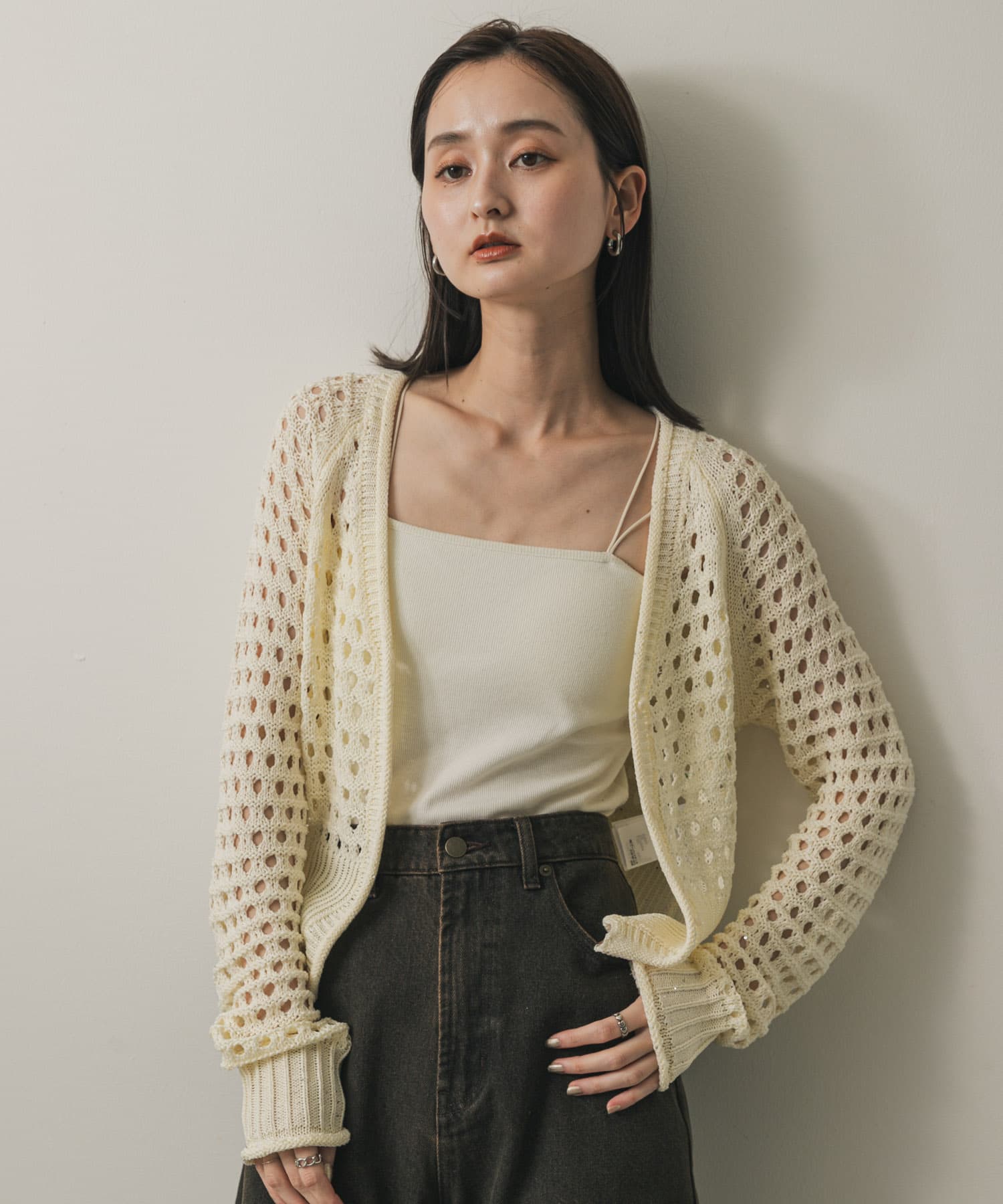 身長：169cm サイズ：one