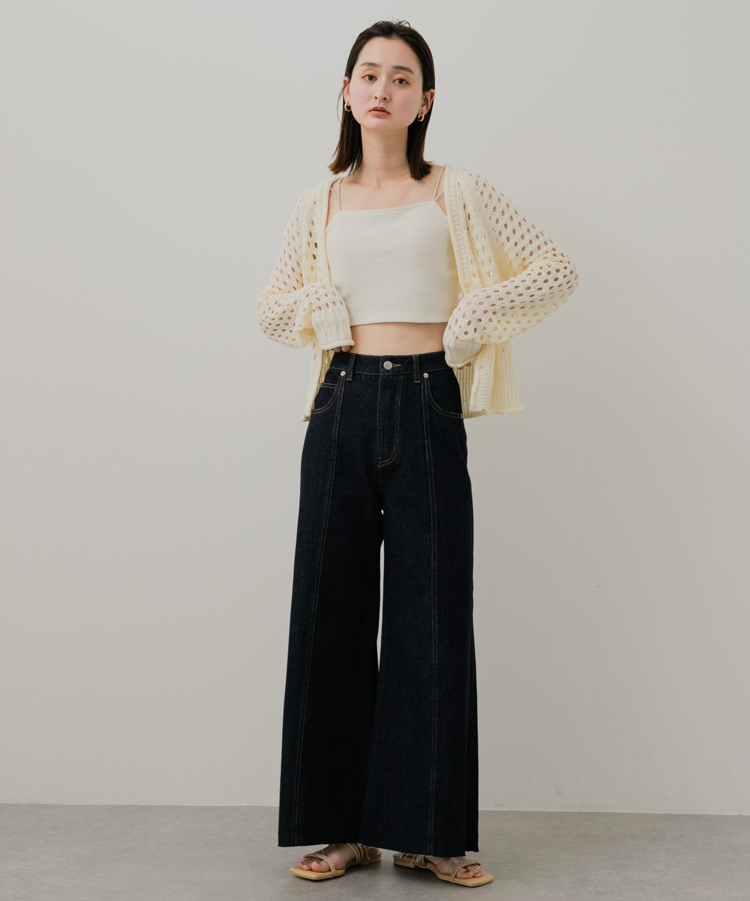 身長：169cm サイズ：one