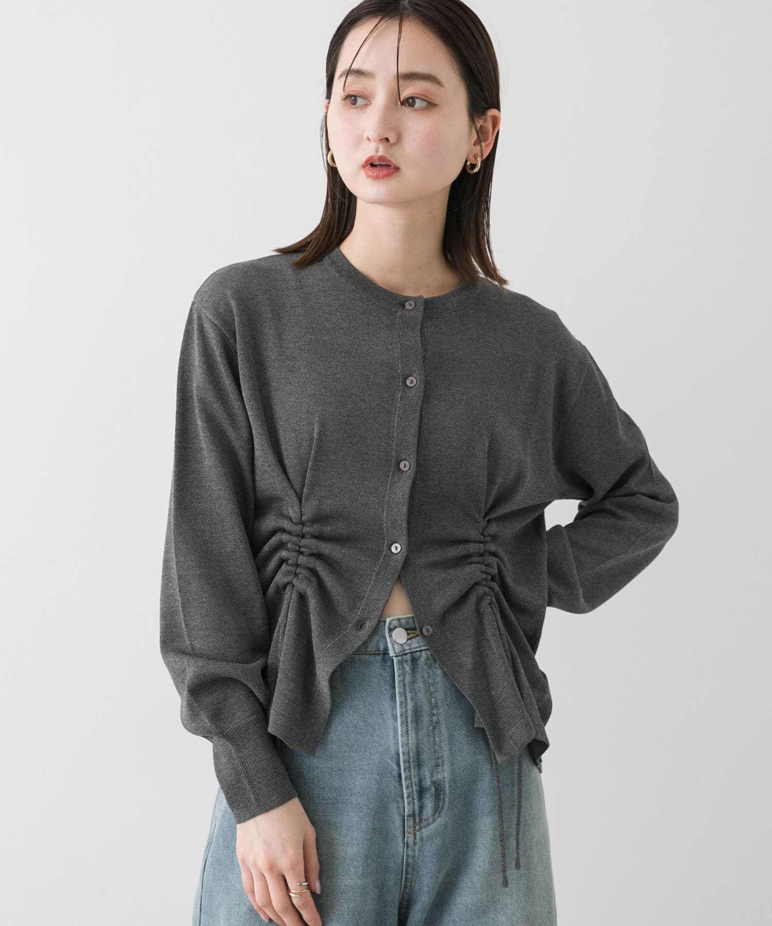 身長：169cm サイズ：one