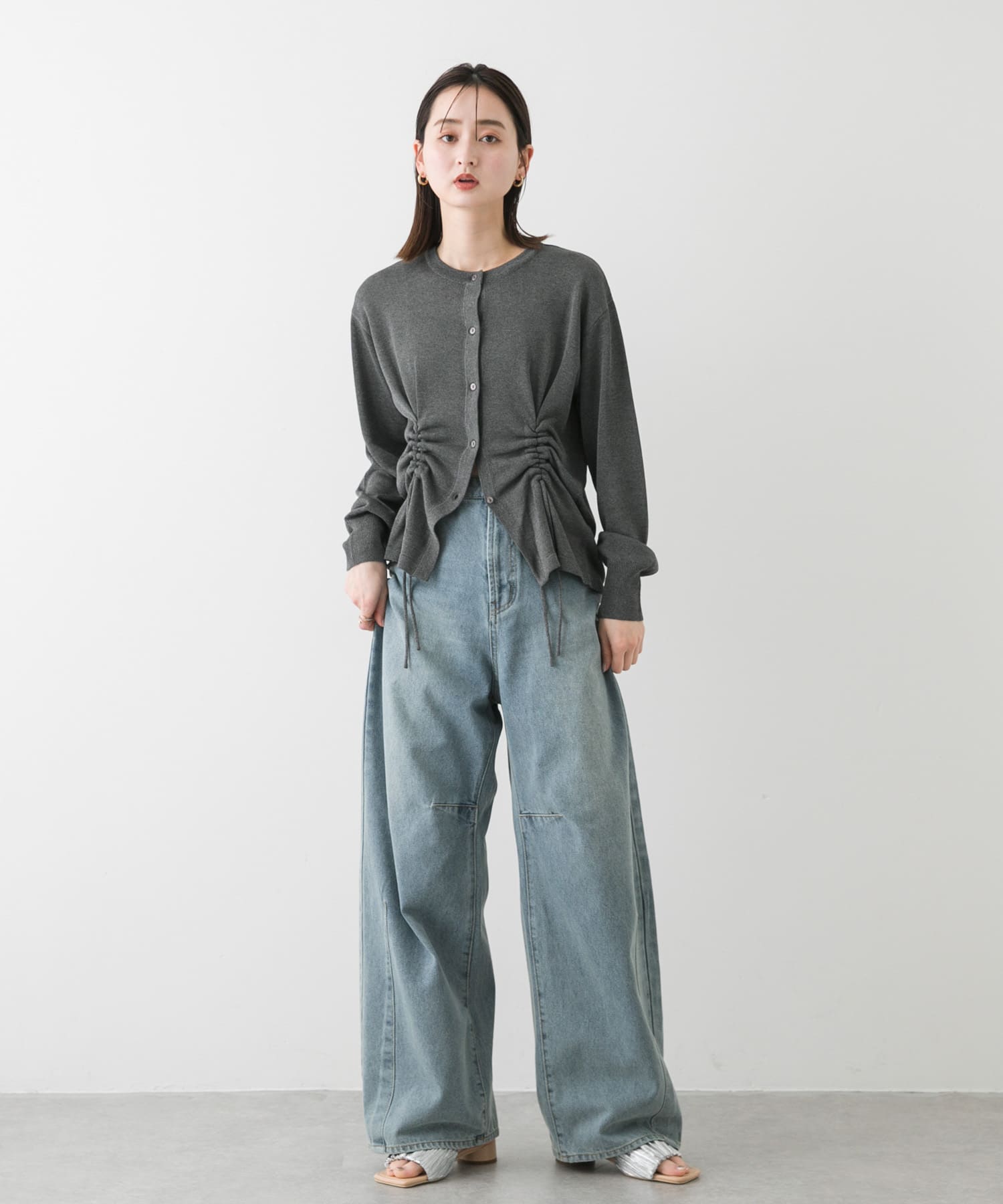 身長：169cm サイズ：one