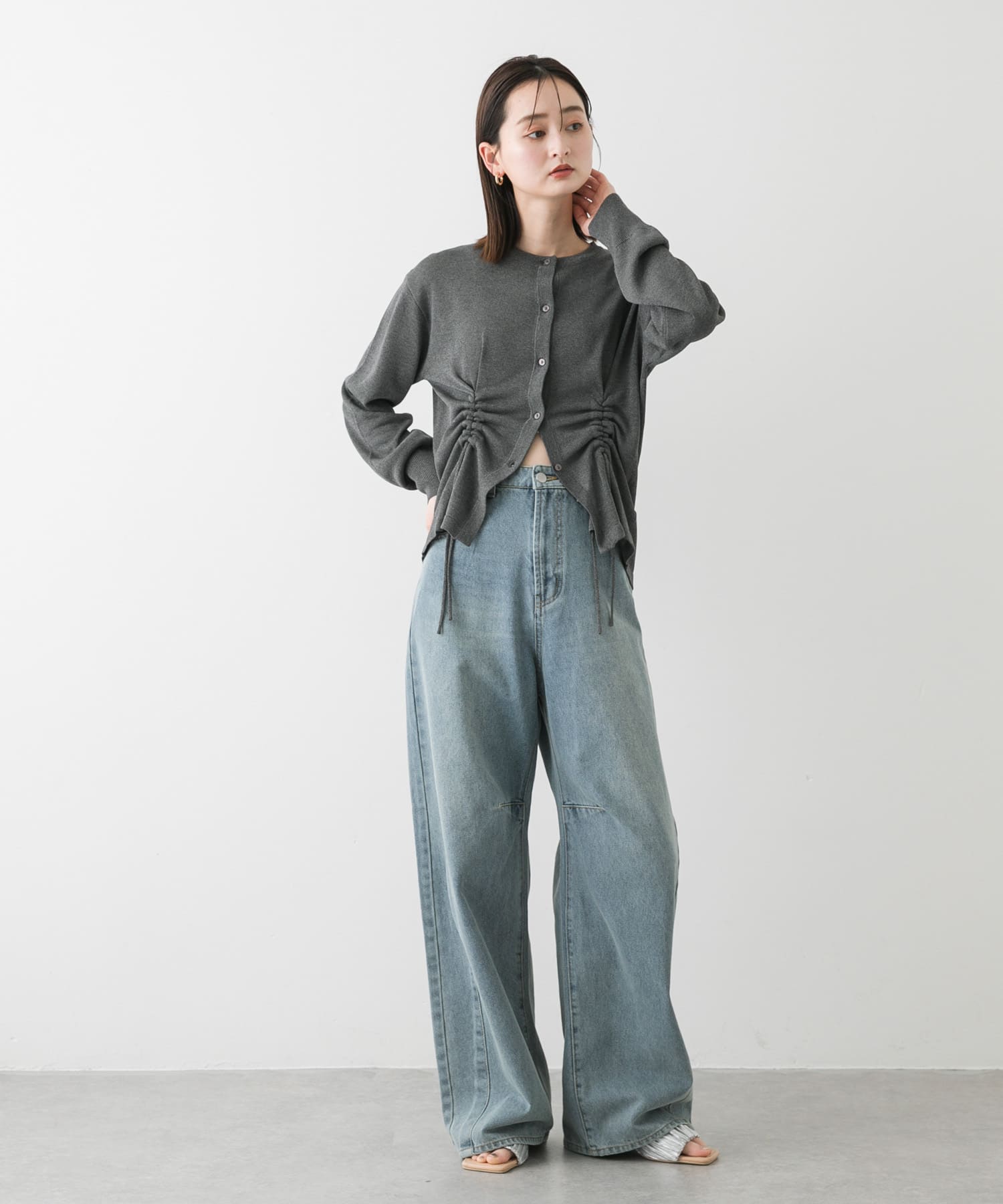 身長：169cm サイズ：one