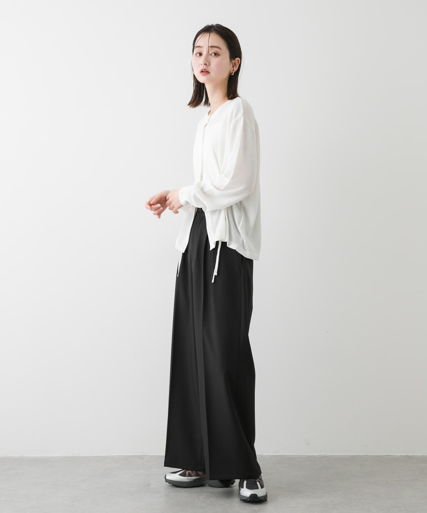 身長：169cm サイズ：one