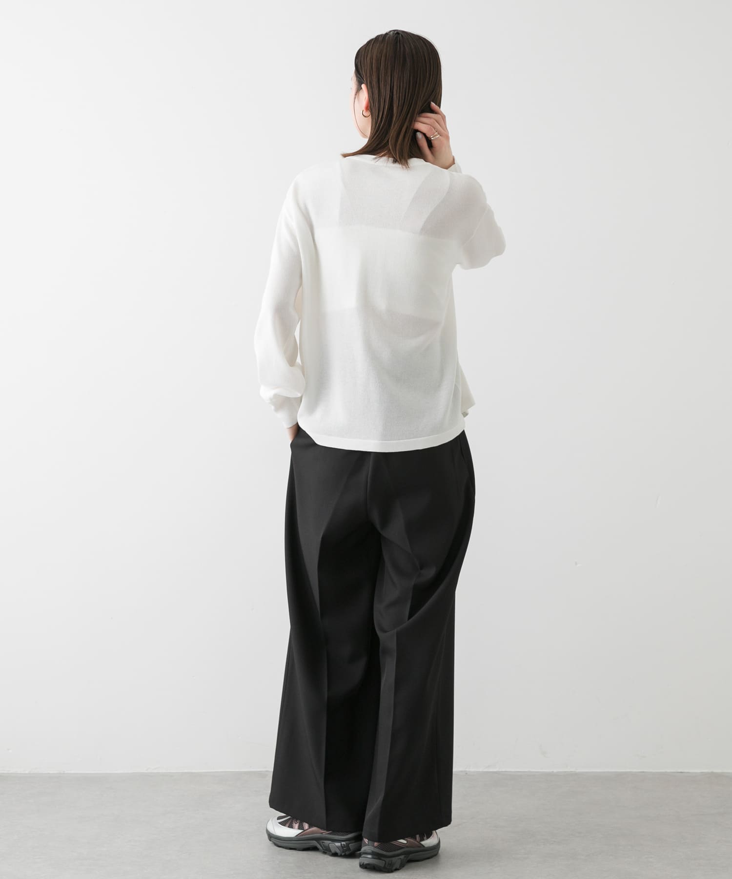 身長：169cm サイズ：one