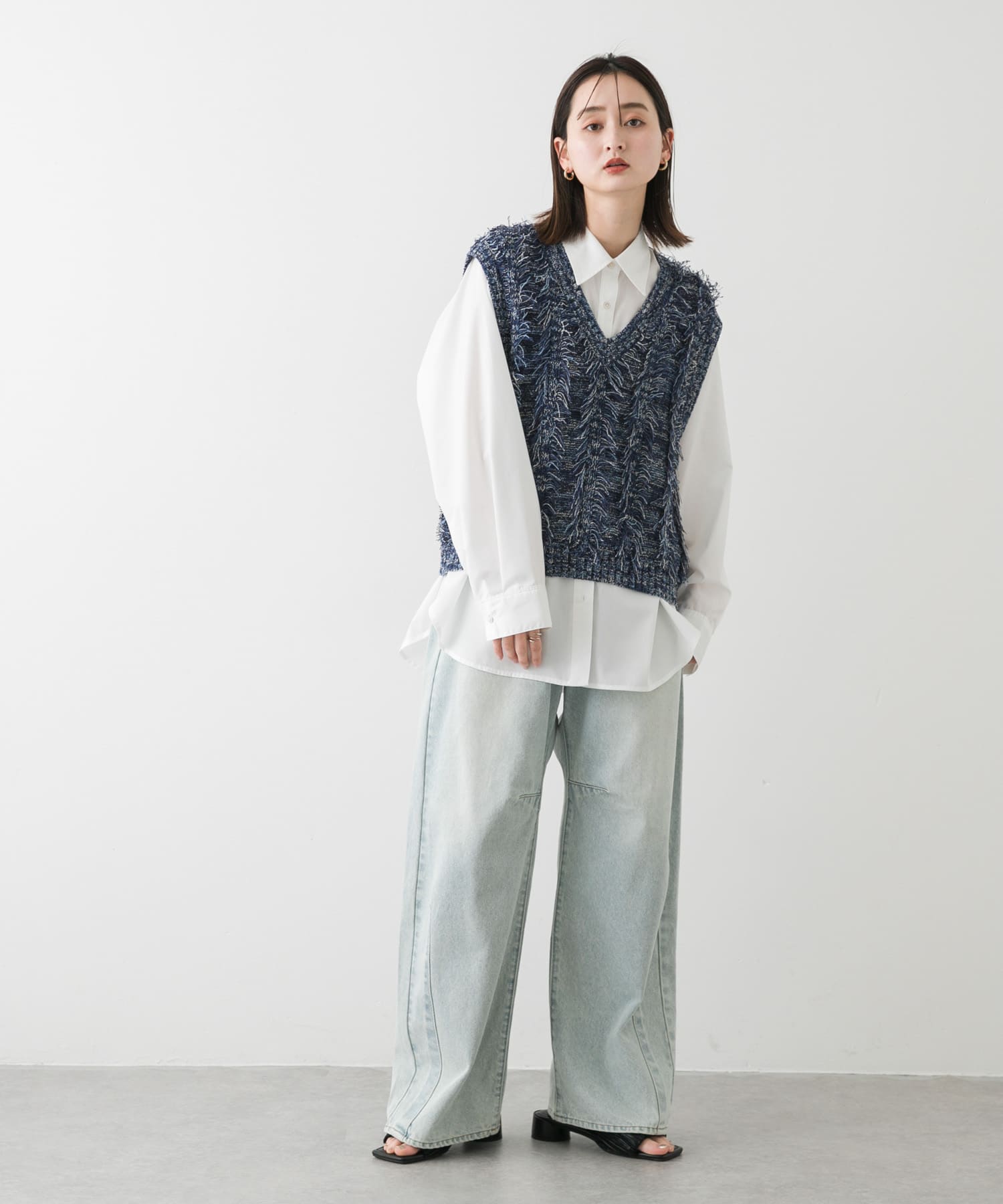 身長：169cm サイズ：one