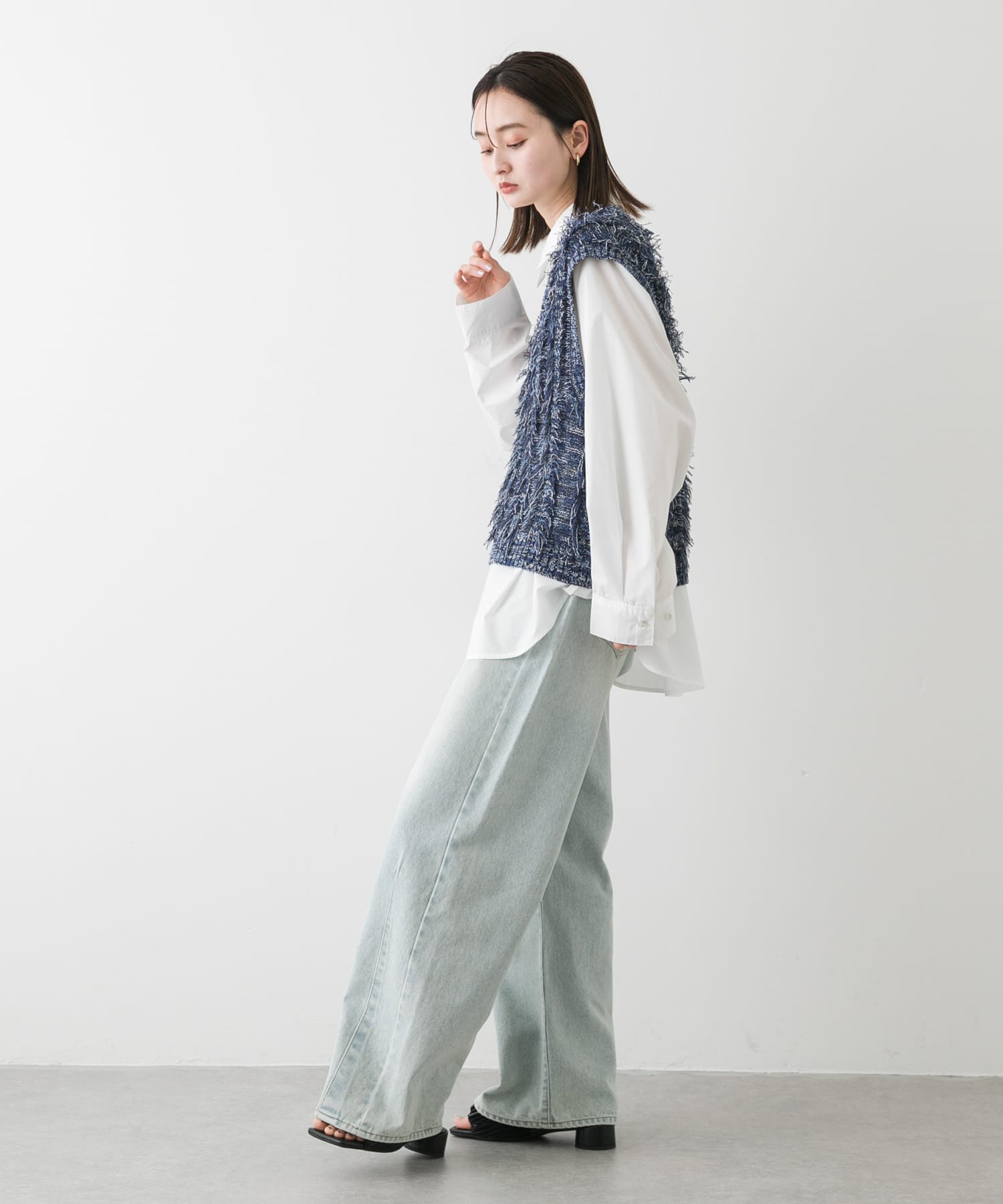 身長：169cm サイズ：one