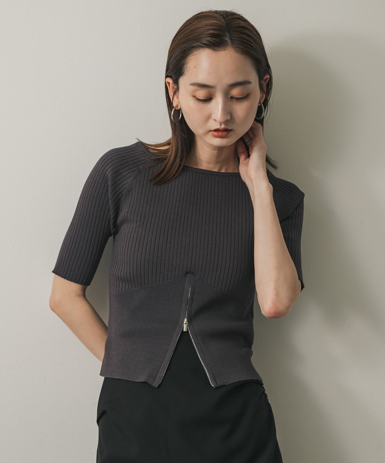 身長：169cm サイズ：one