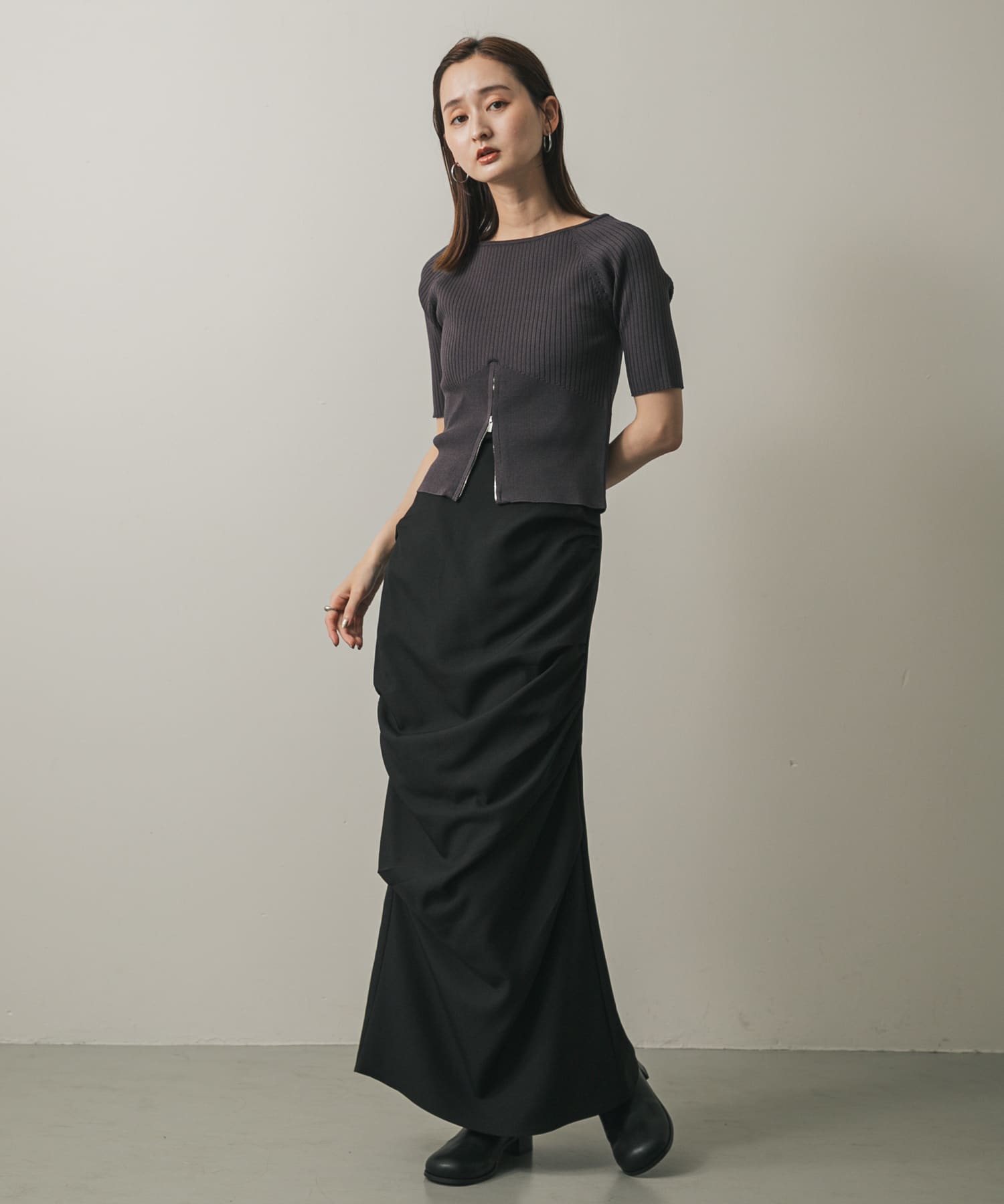 身長：169cm サイズ：one