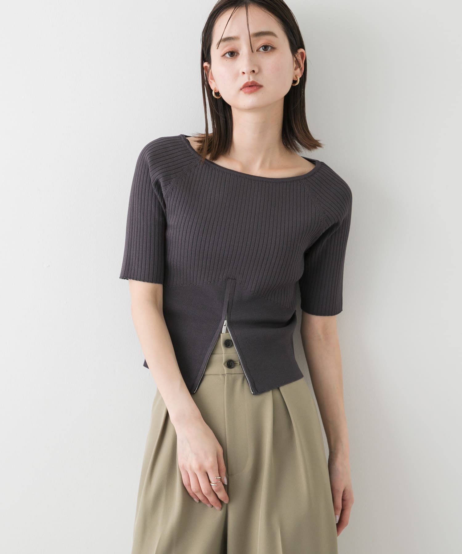 身長：169cm サイズ：one